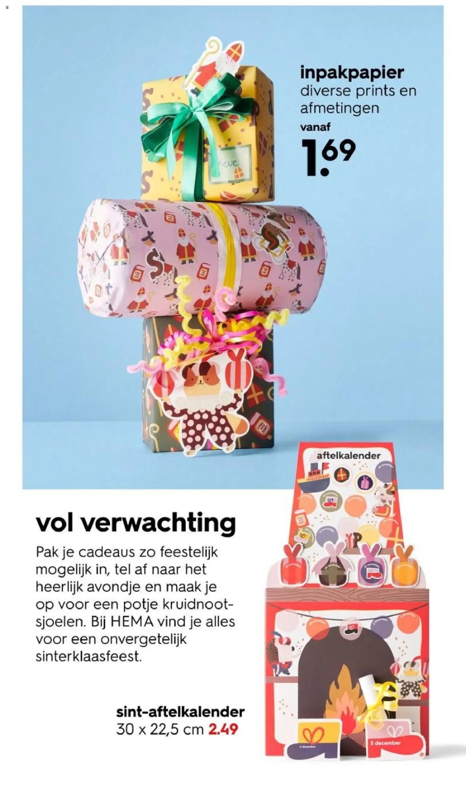Hema folder - Sinterklaas