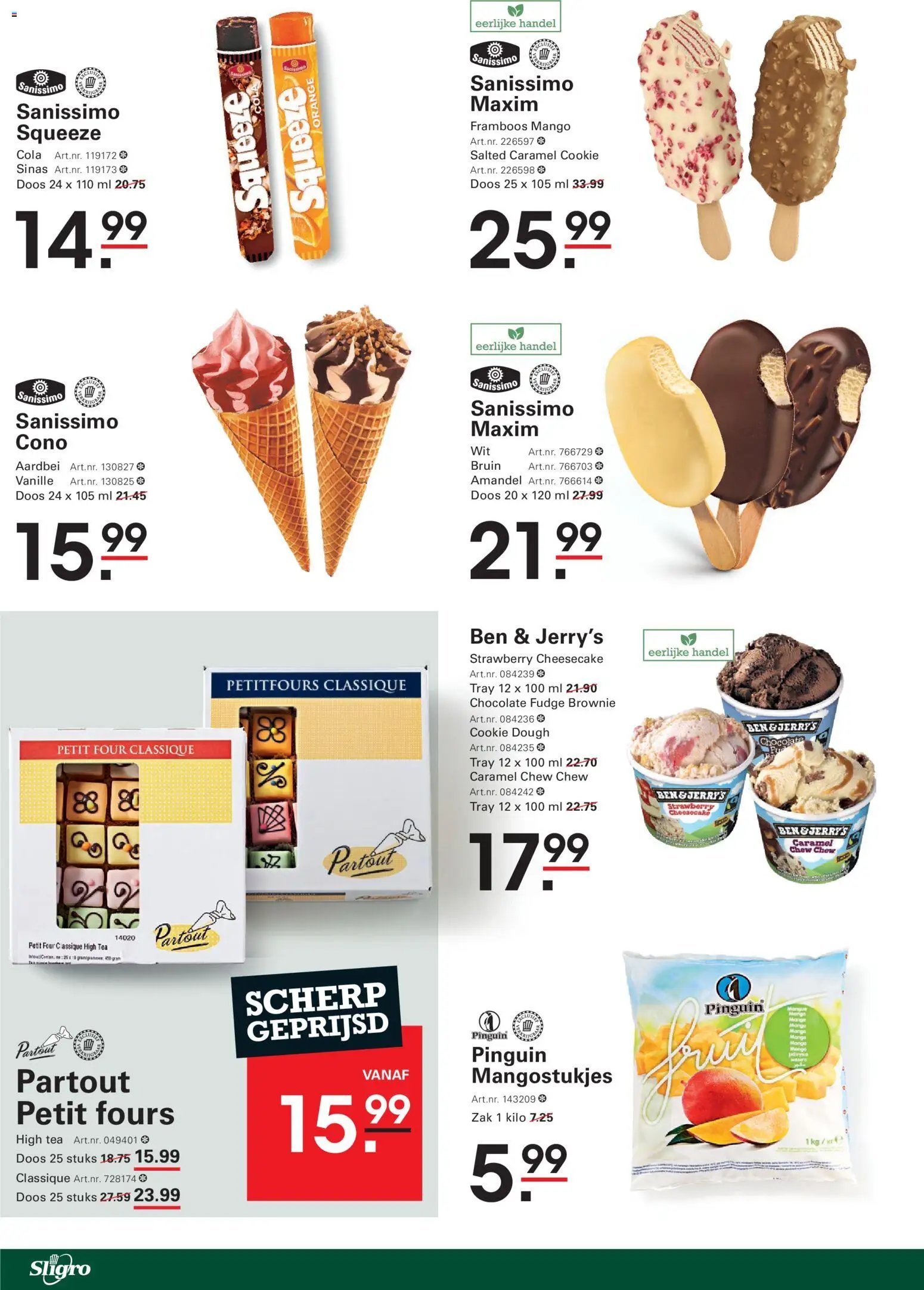 Sligro folder - Big Deals Sport