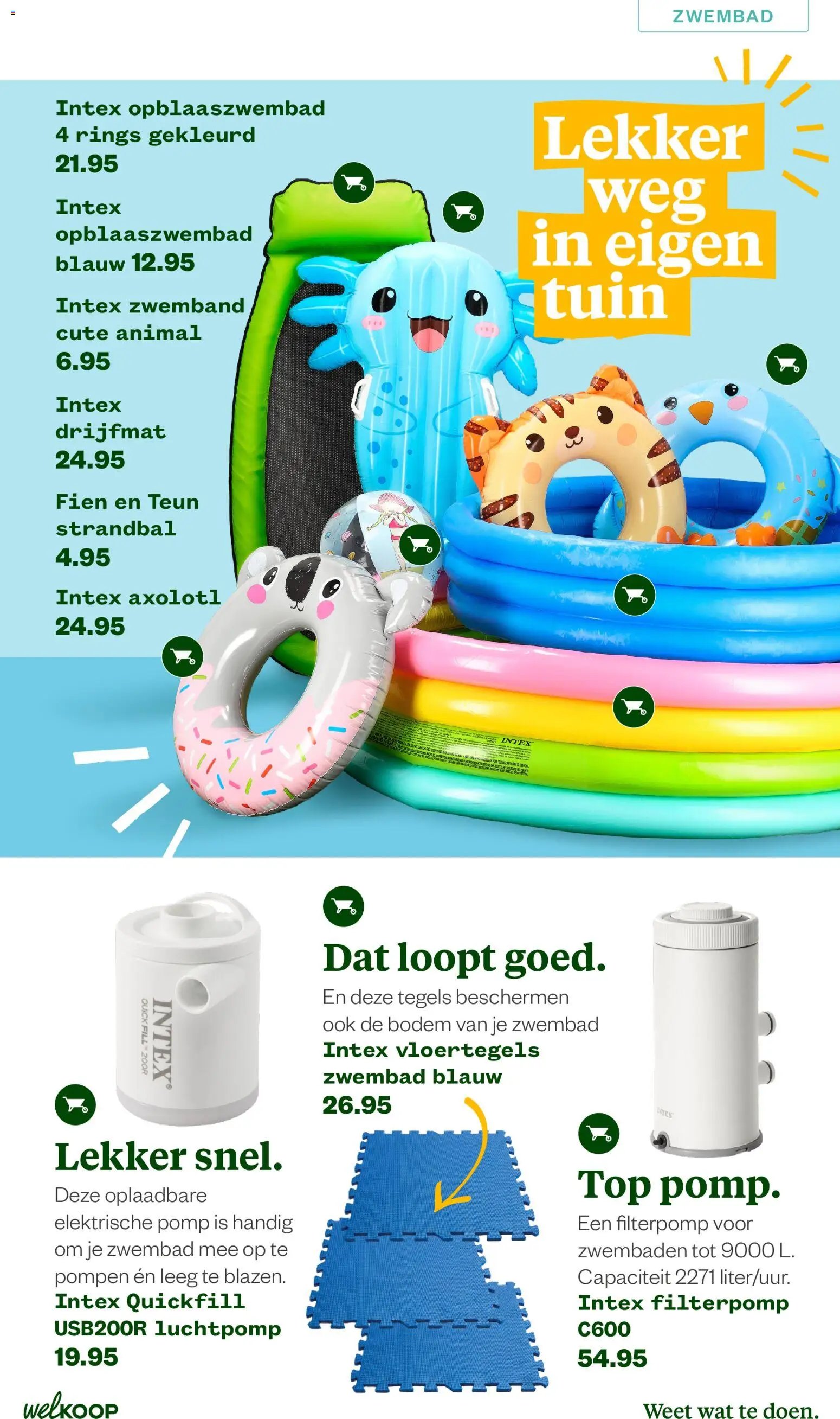 Welkoop folder - Zomermagazine