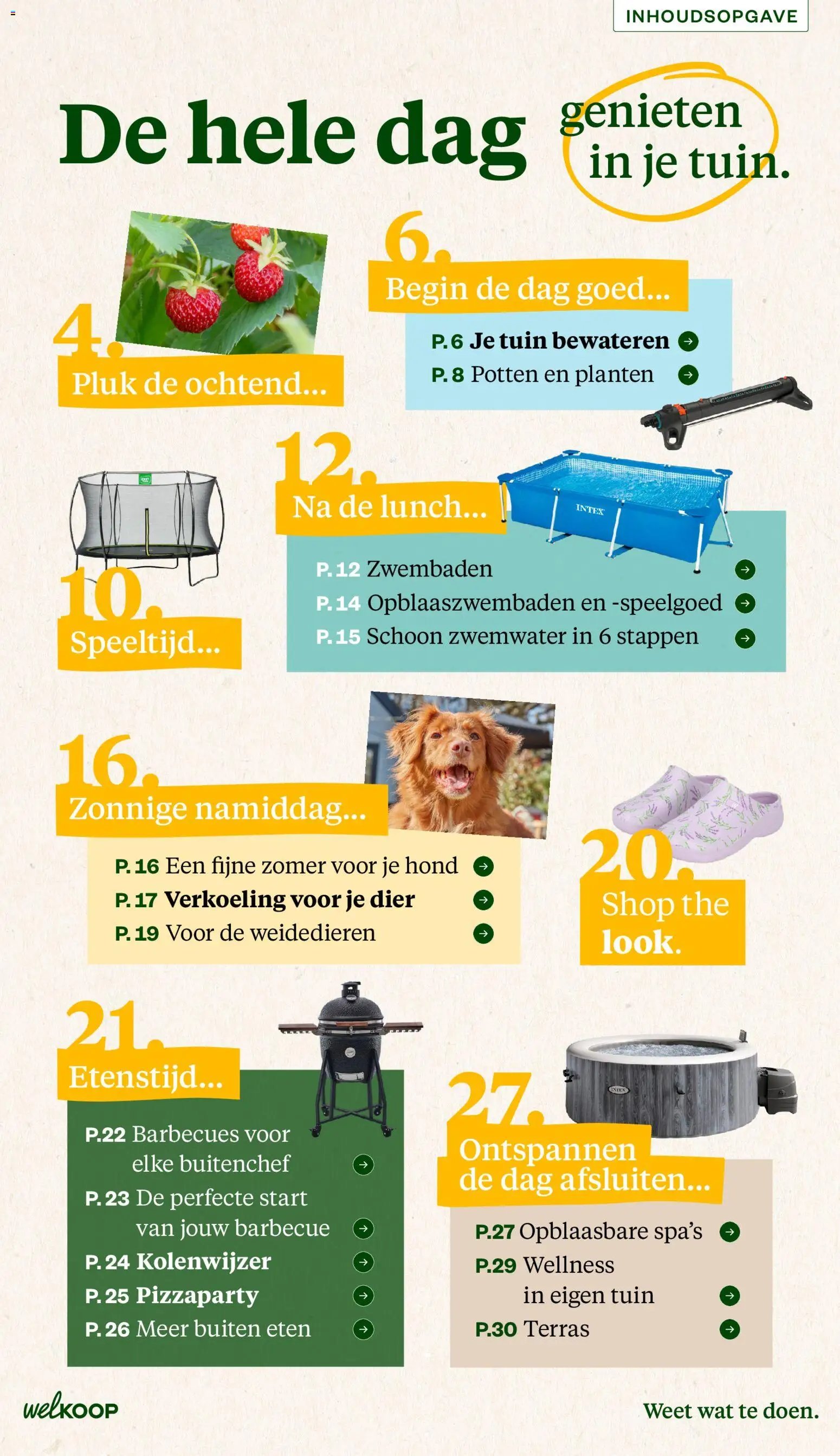Welkoop folder - Zomermagazine