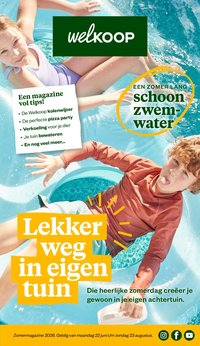 Welkoop folder - Zomermagazine