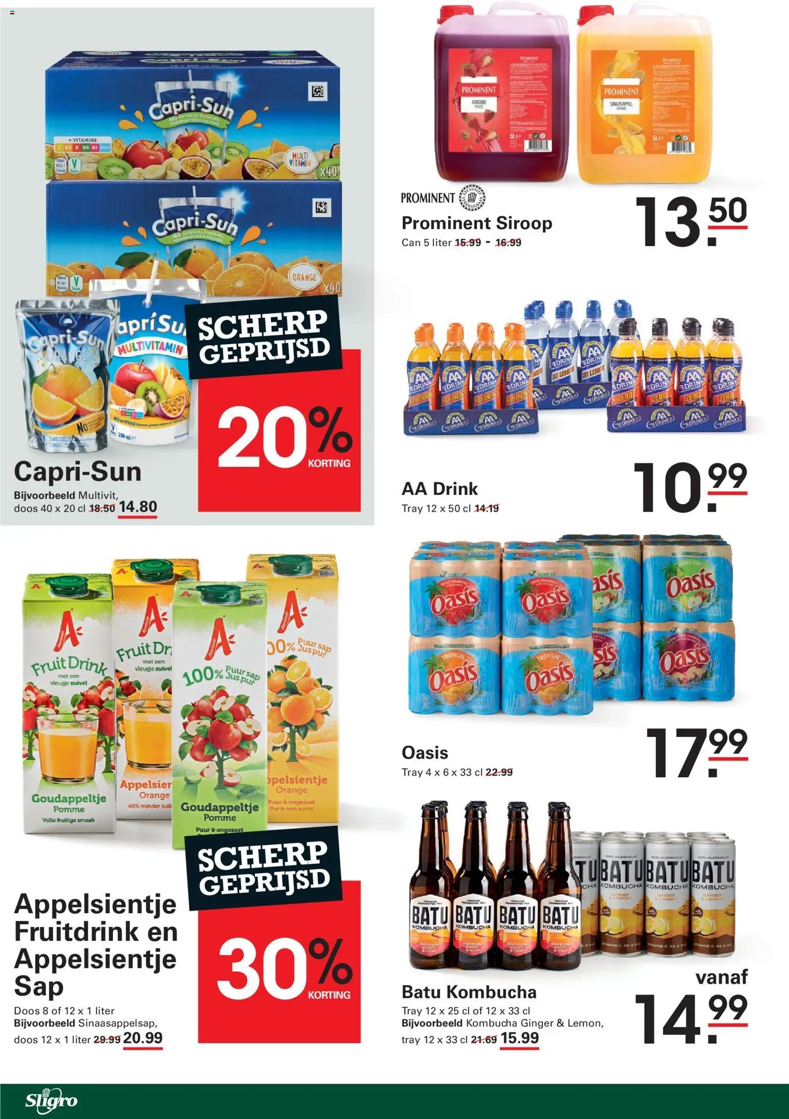 Sligro folder - Wijn