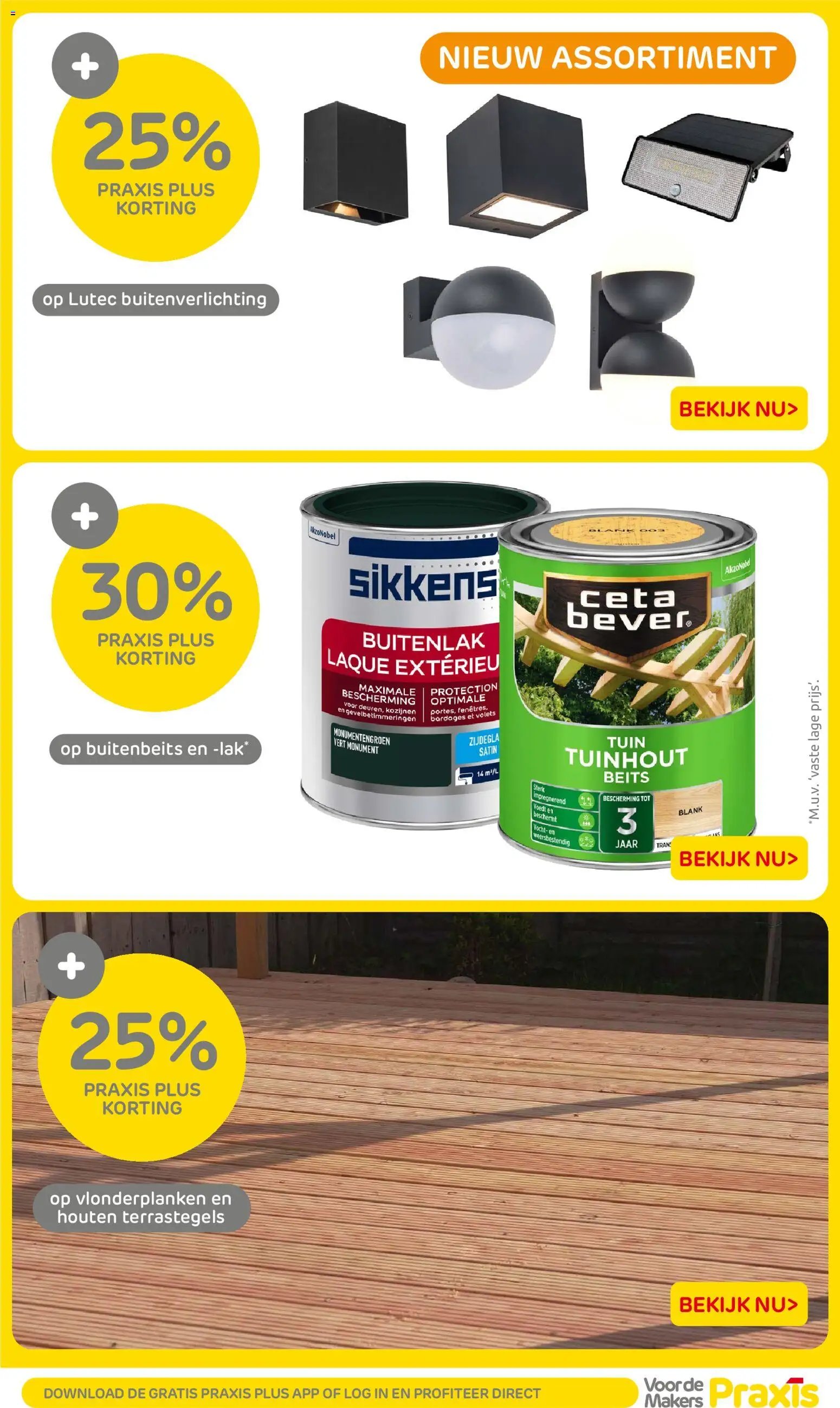 Praxis folder - Weekend actie