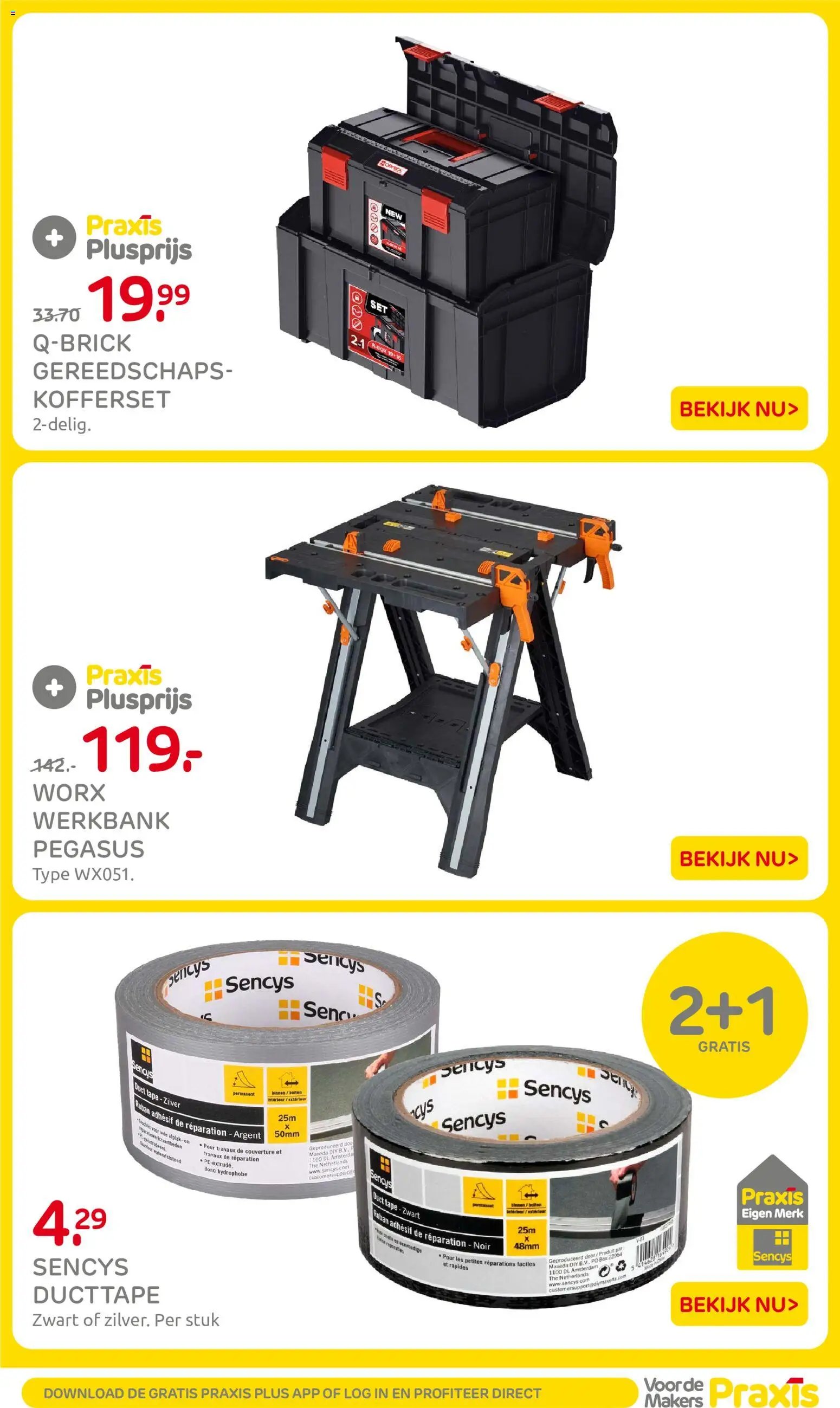 Praxis folder - Weekend actie