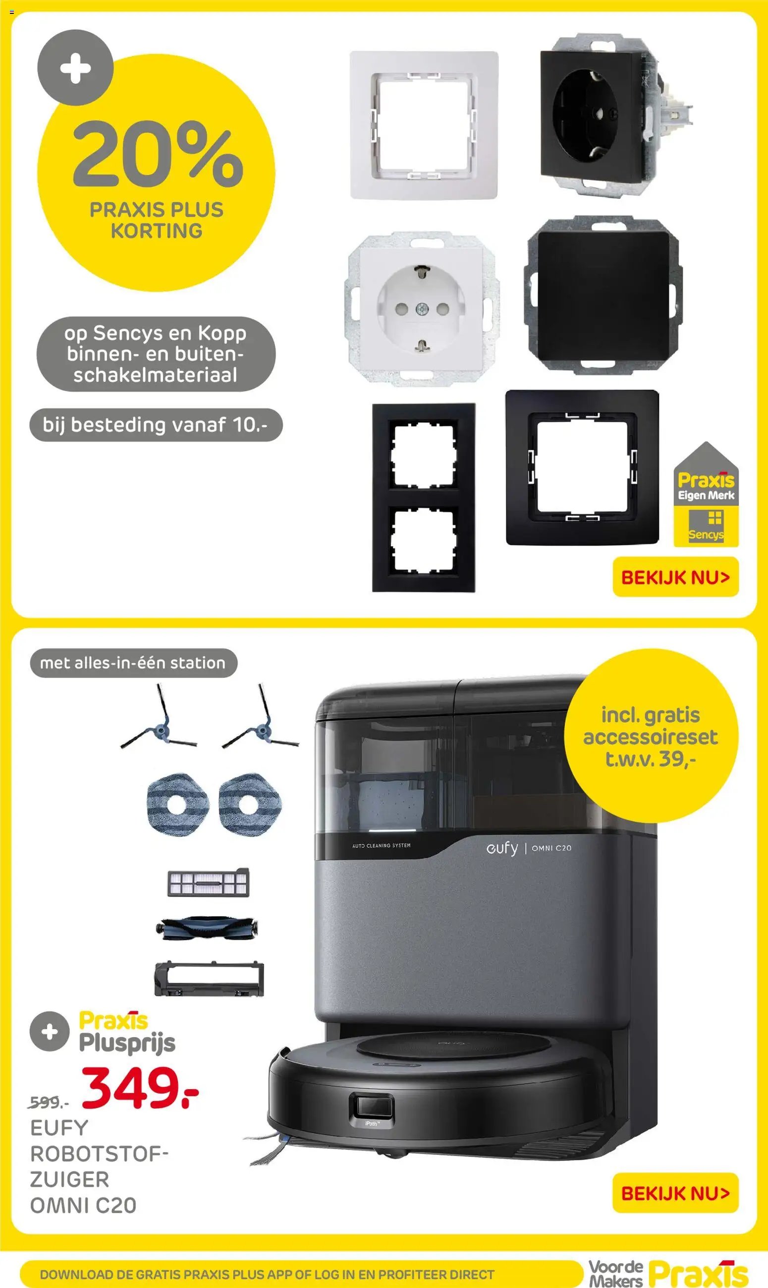 Praxis folder - Weekend actie