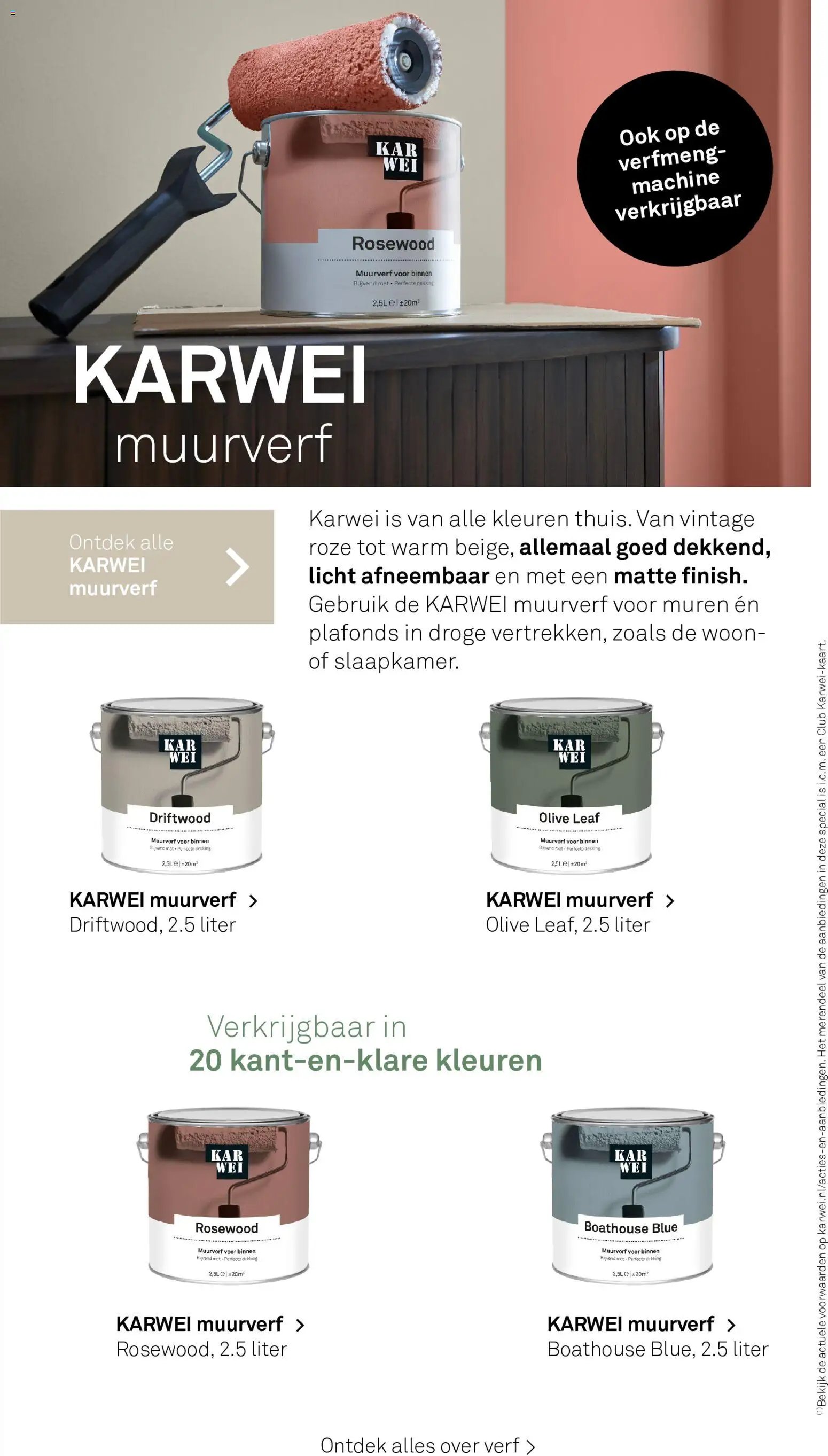 KARWEI folder - Verf special