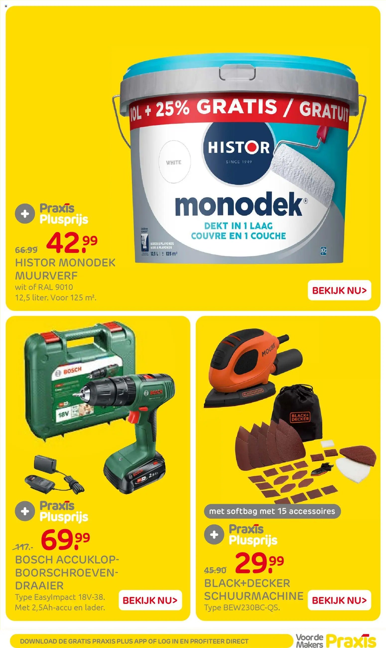 Praxis folder - Weekend actie