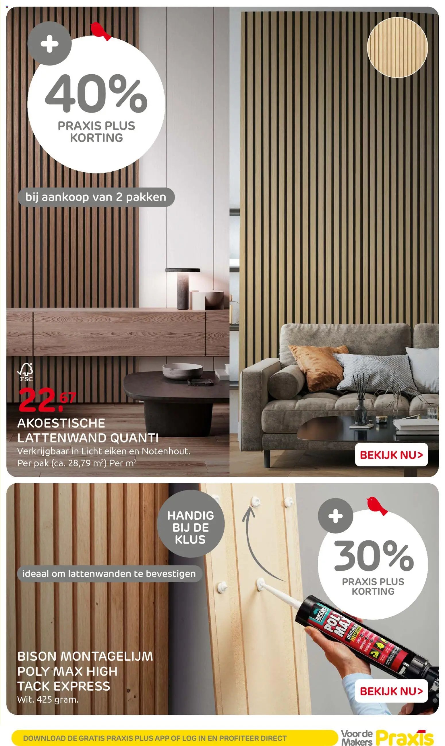 Praxis folder - Weekend actie