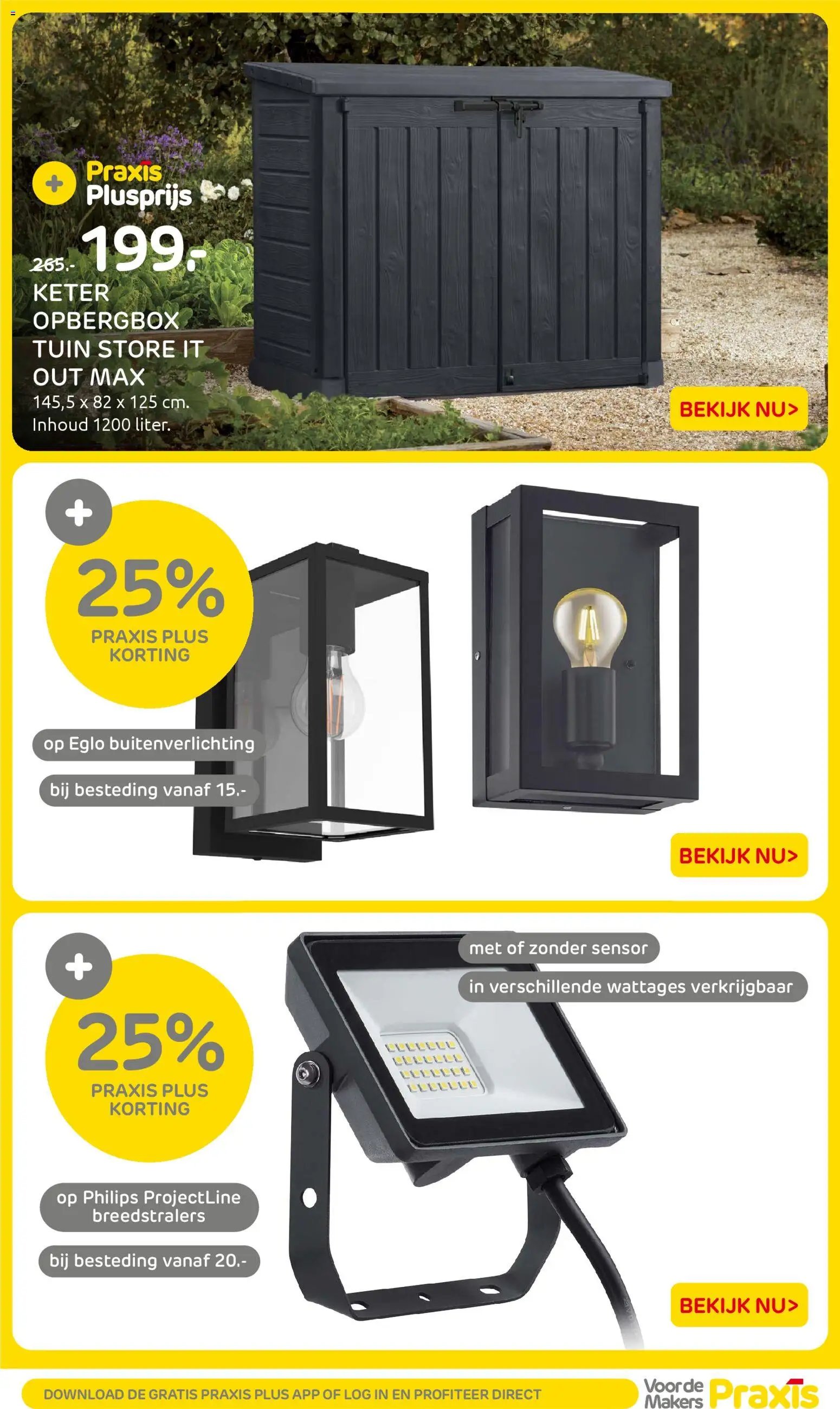 Praxis folder - Weekend actie