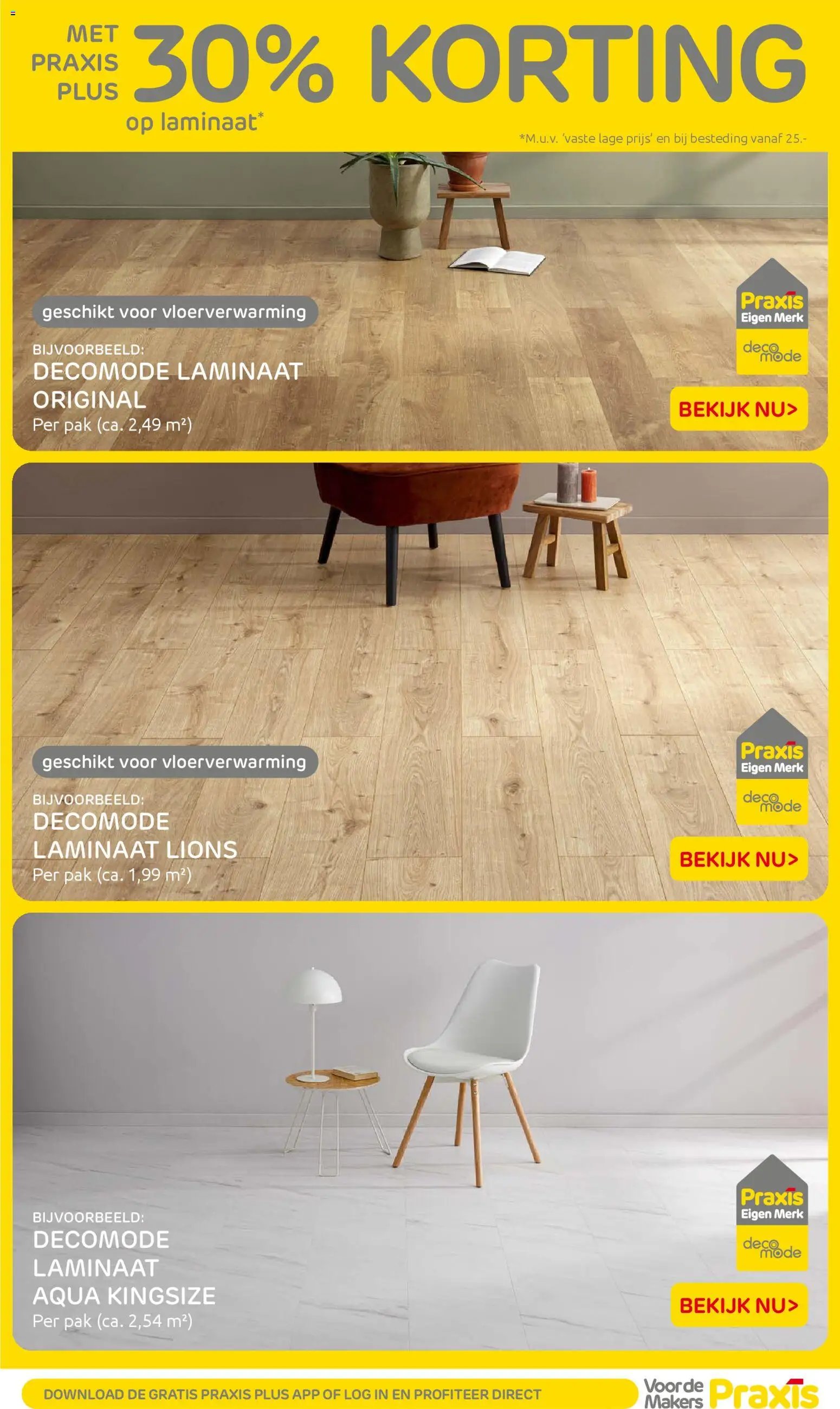 Praxis folder - Weekend actie