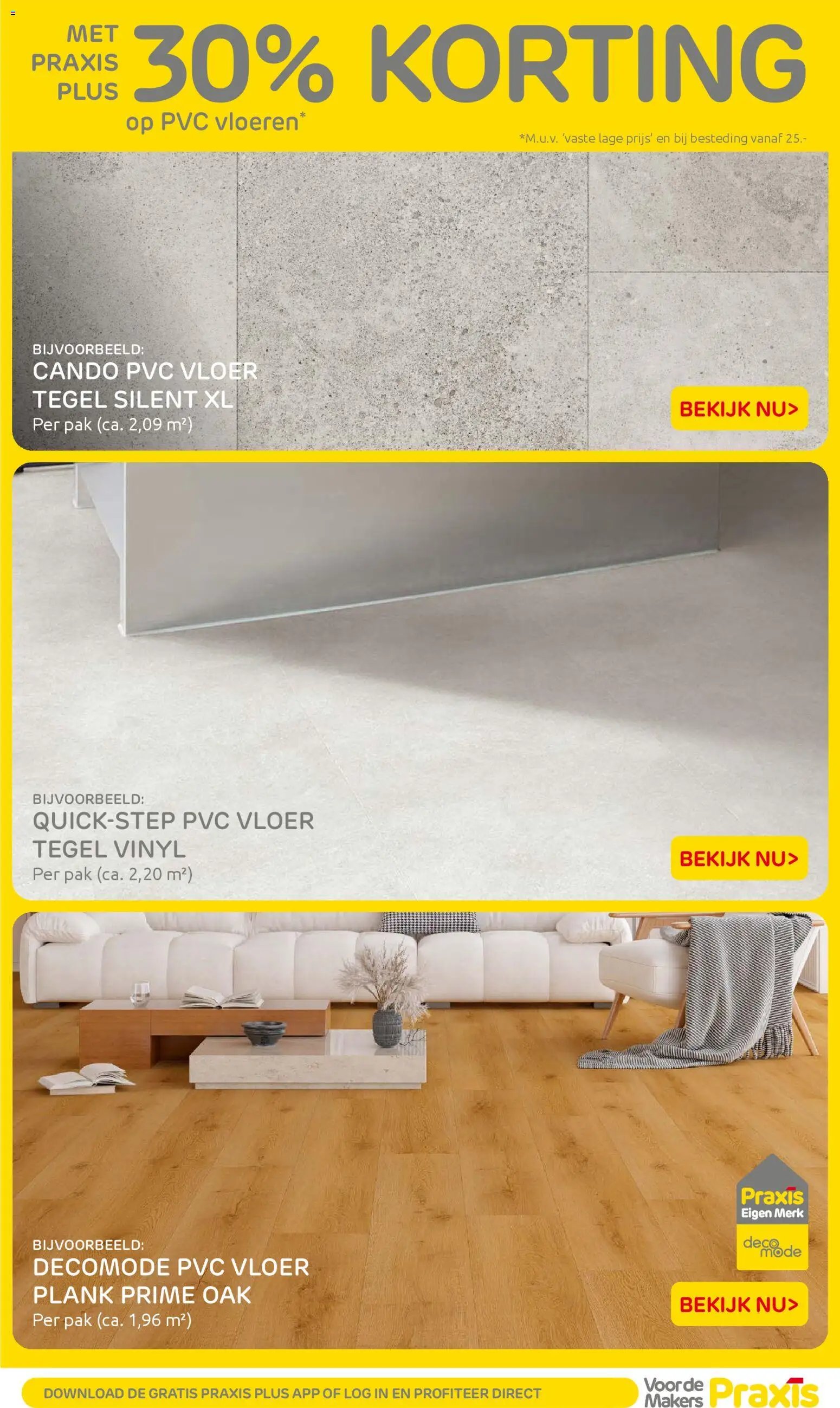 Praxis folder - Weekend actie