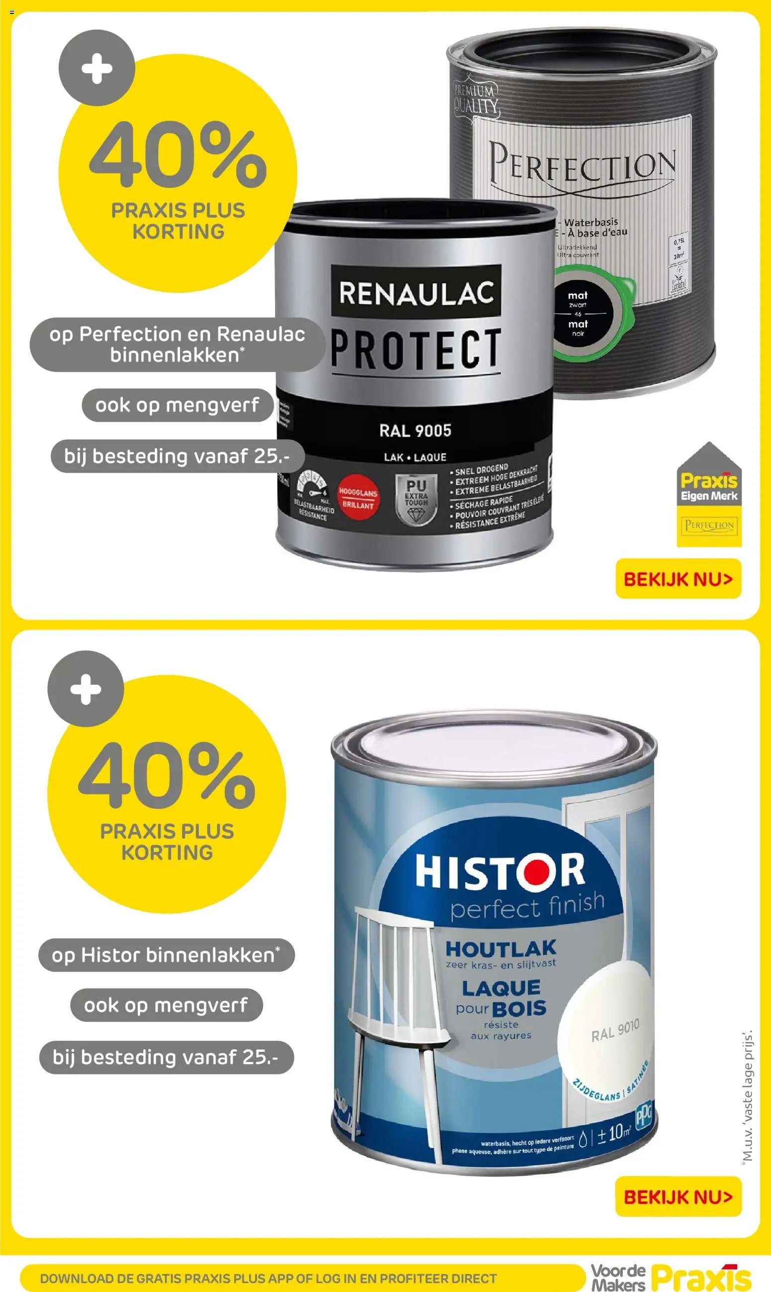 Praxis folder - Weekend actie