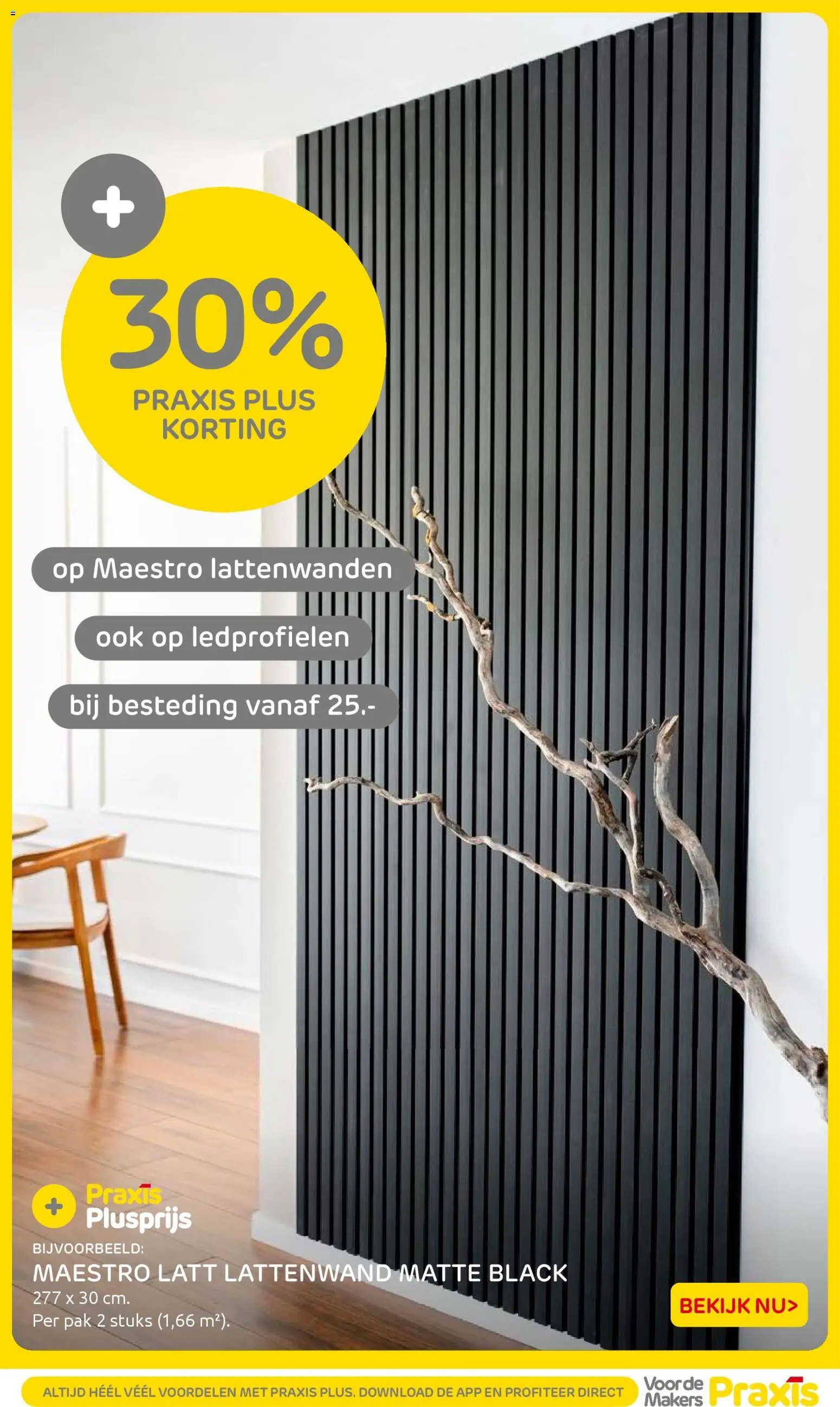 Praxis folder - Weekend actie