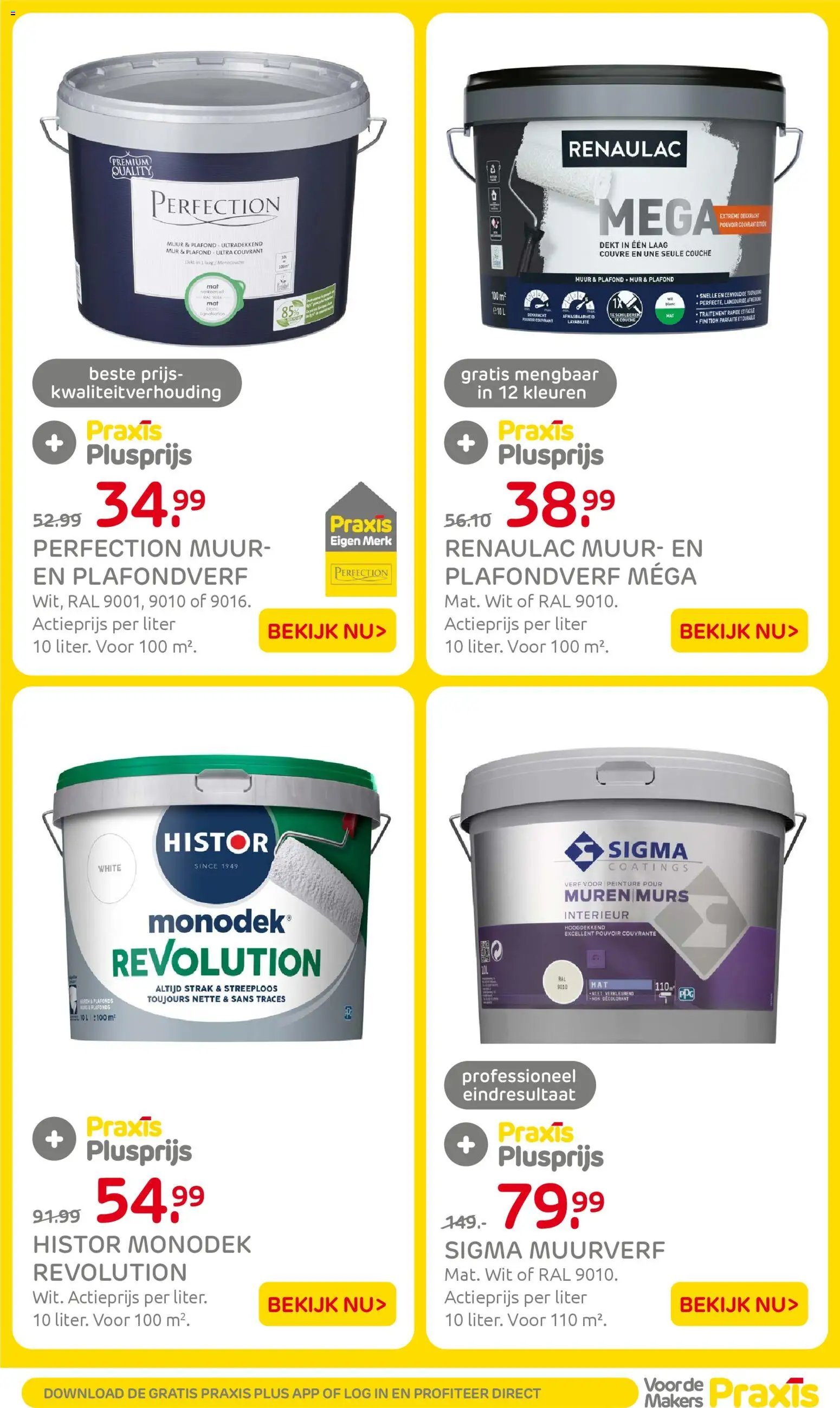 Praxis folder - Weekend actie