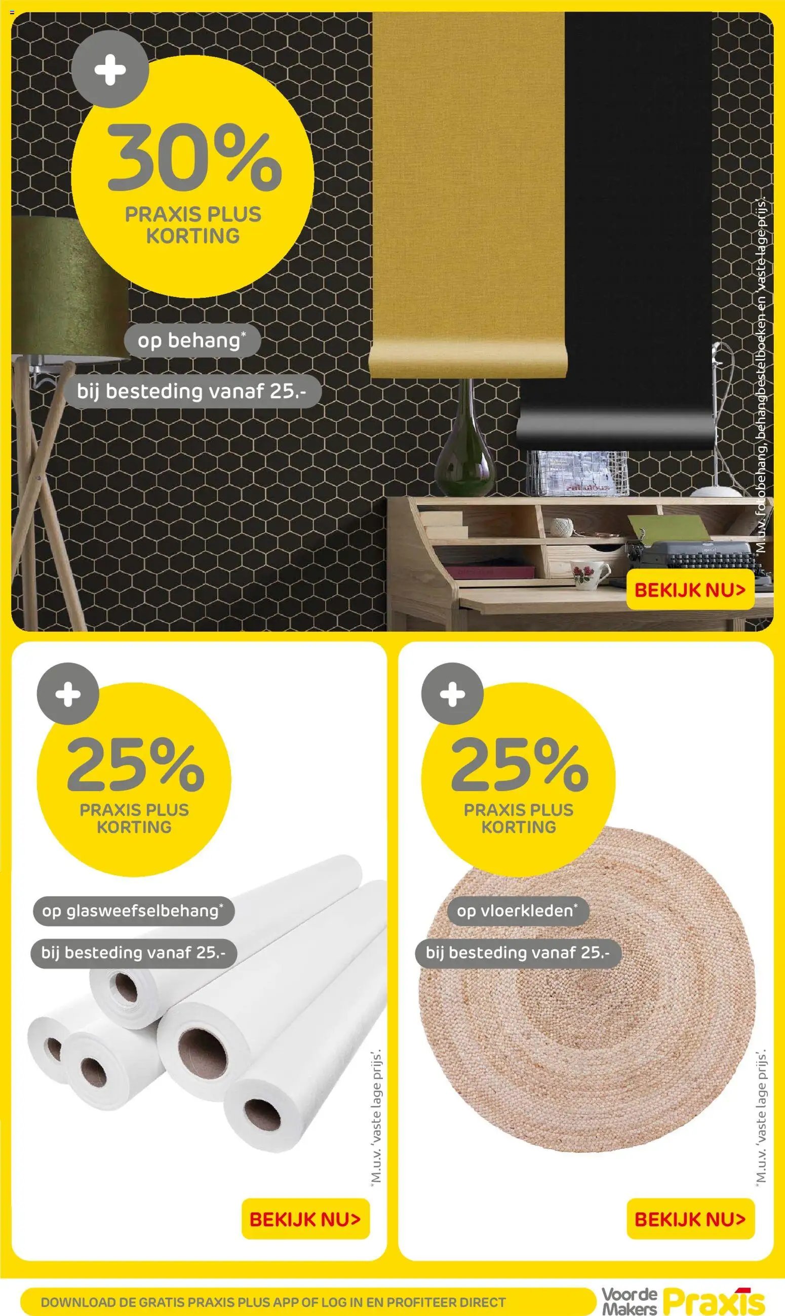 Praxis folder - Weekend actie