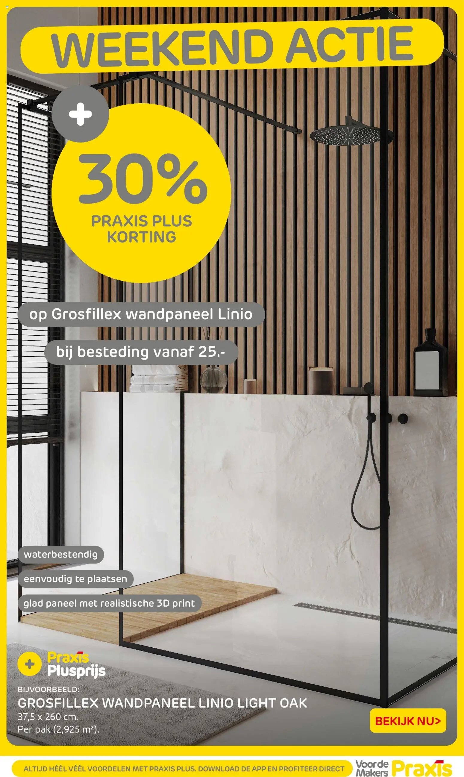 Praxis folder - Weekend actie