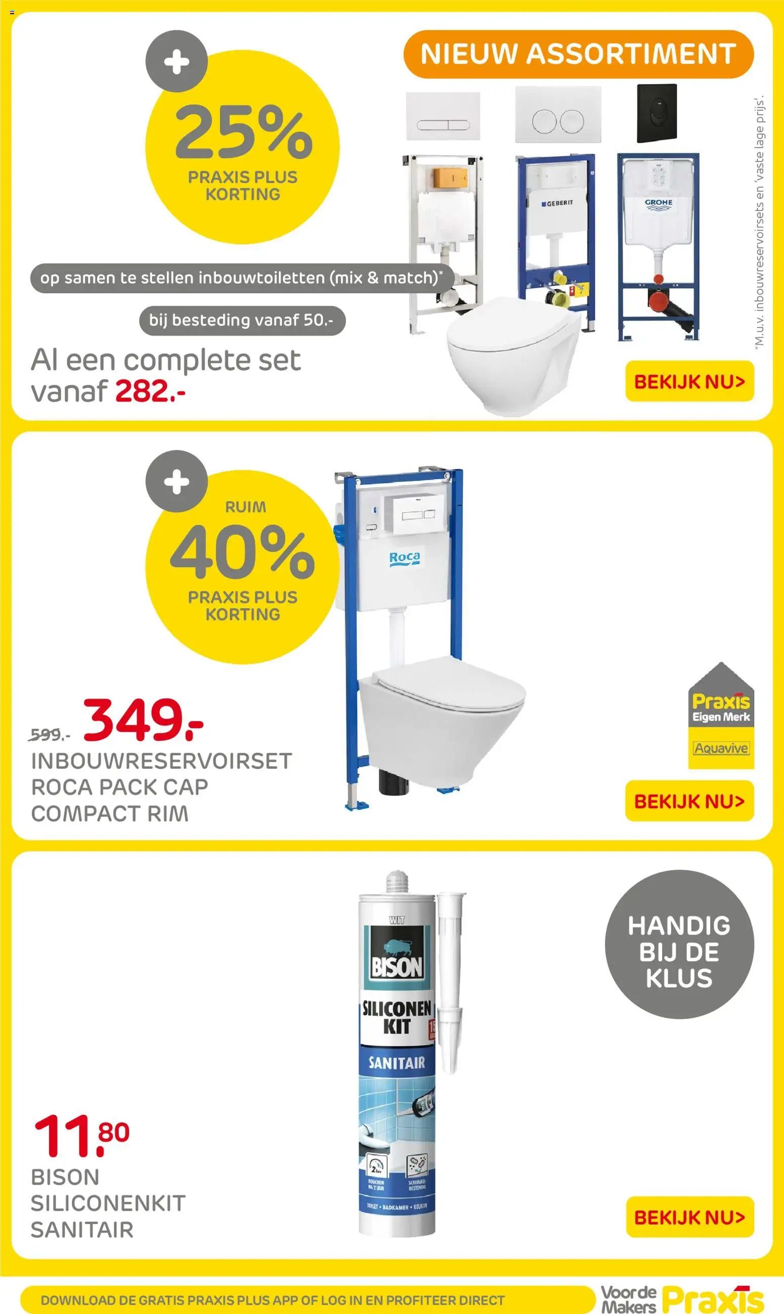 Praxis folder - Weekend actie