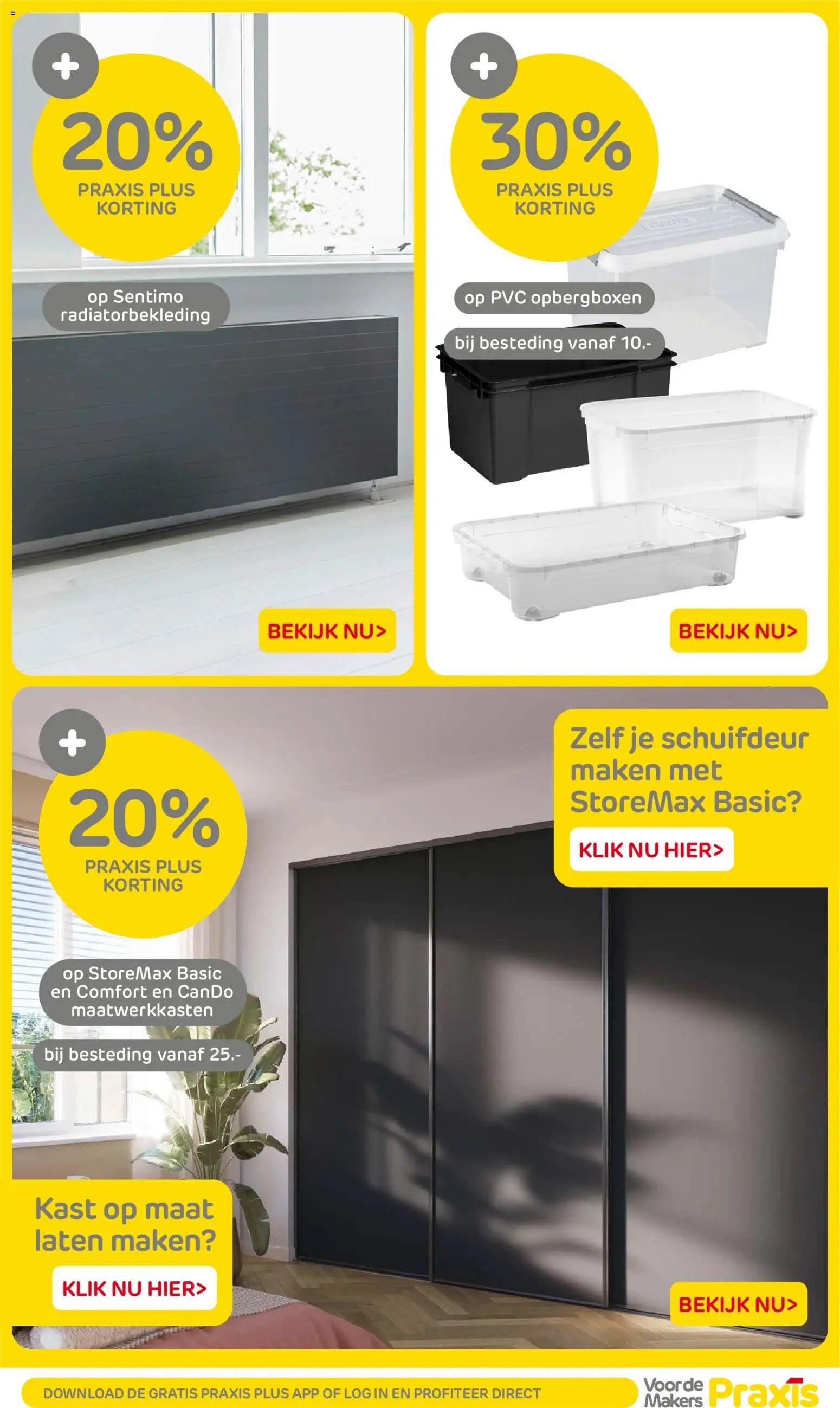 Praxis folder - Weekend actie