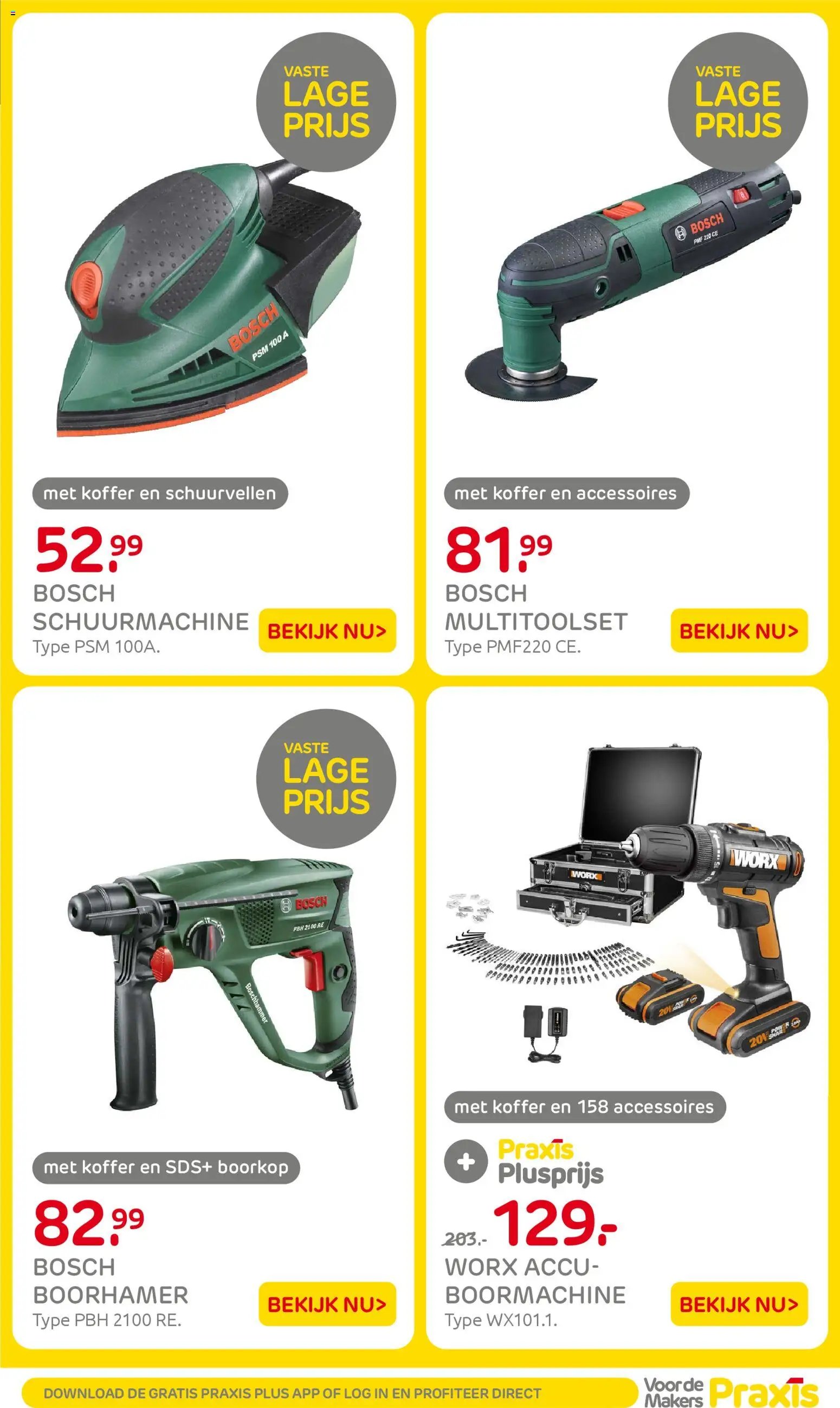 Praxis folder - Weekend actie