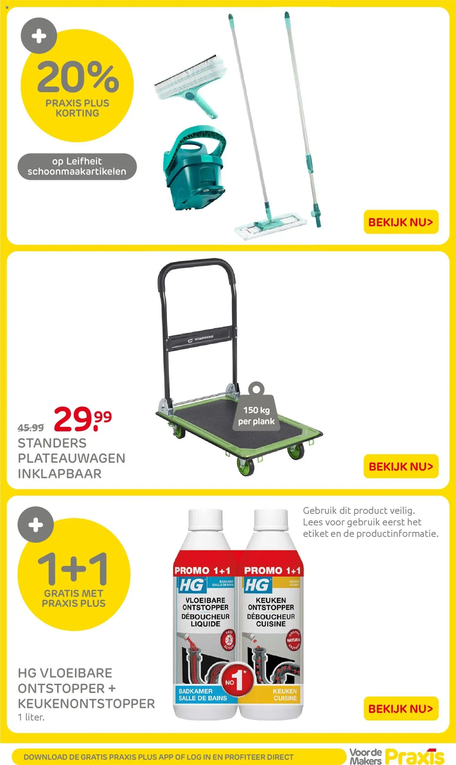 Praxis folder - Weekend actie