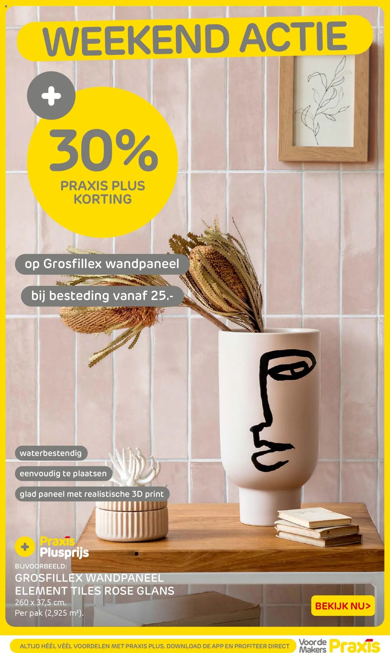 Praxis folder - Weekend actie