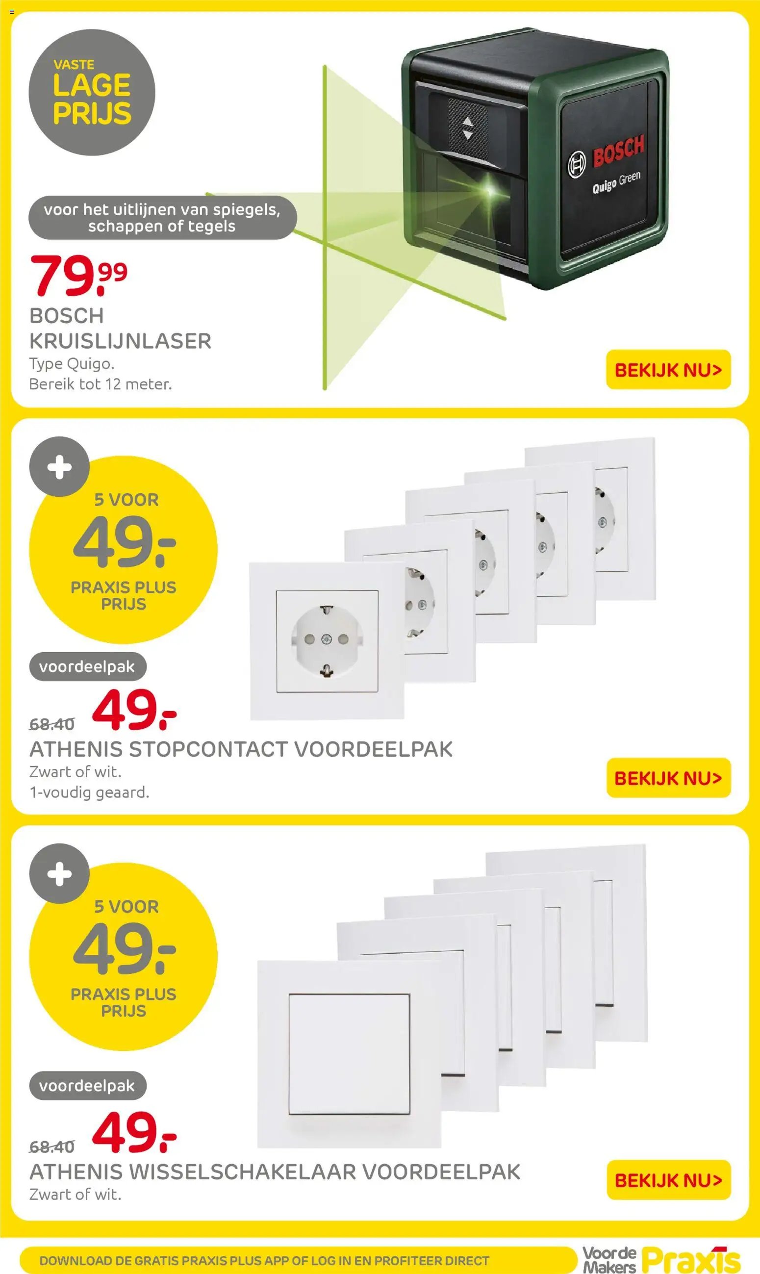 Praxis folder - Weekend actie