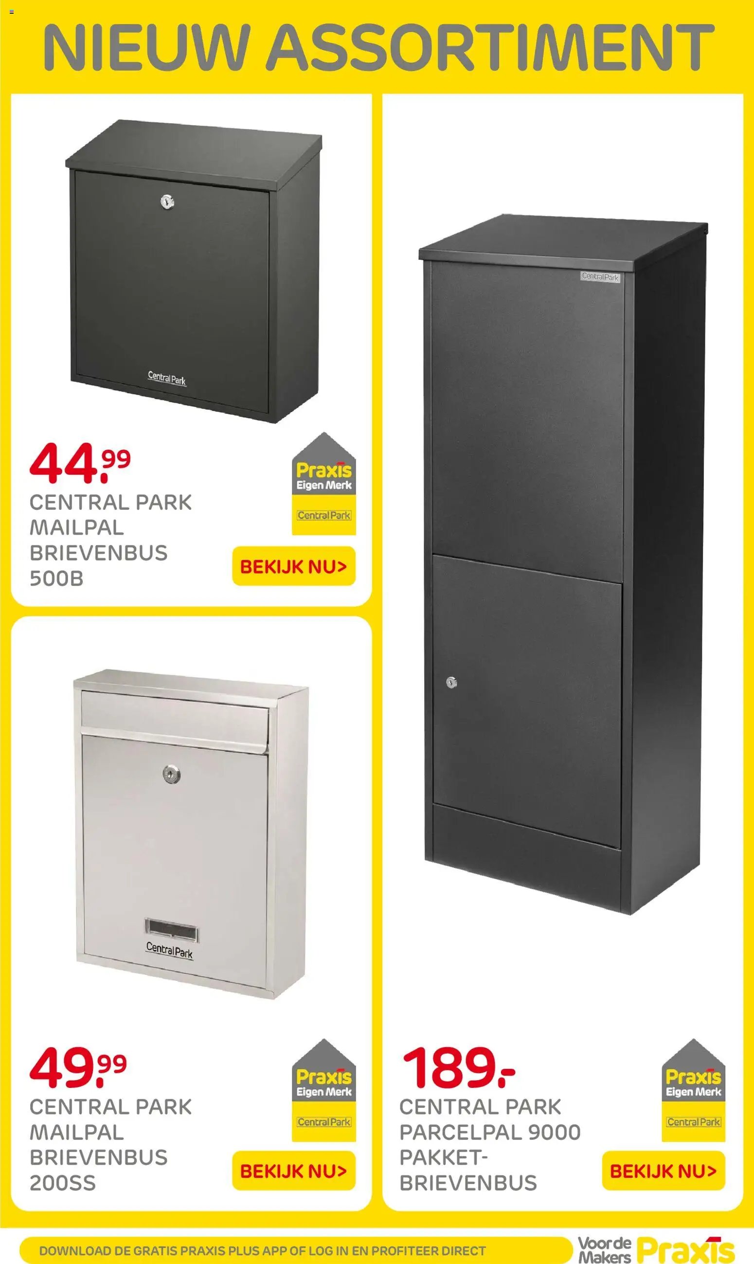 Praxis folder - Weekend actie