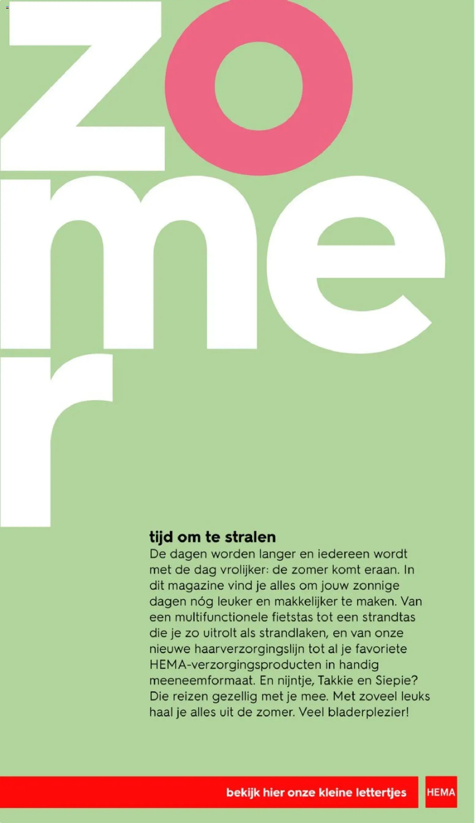 Hema folder - Magazine