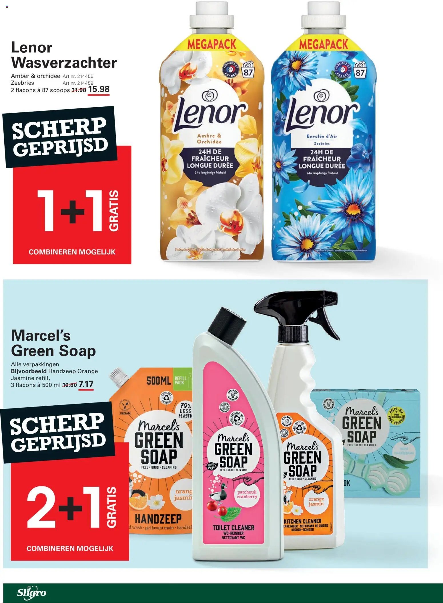 Sligro folder - schoon and fris
