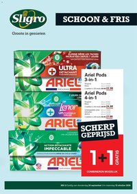 Sligro folder - schoon and fris