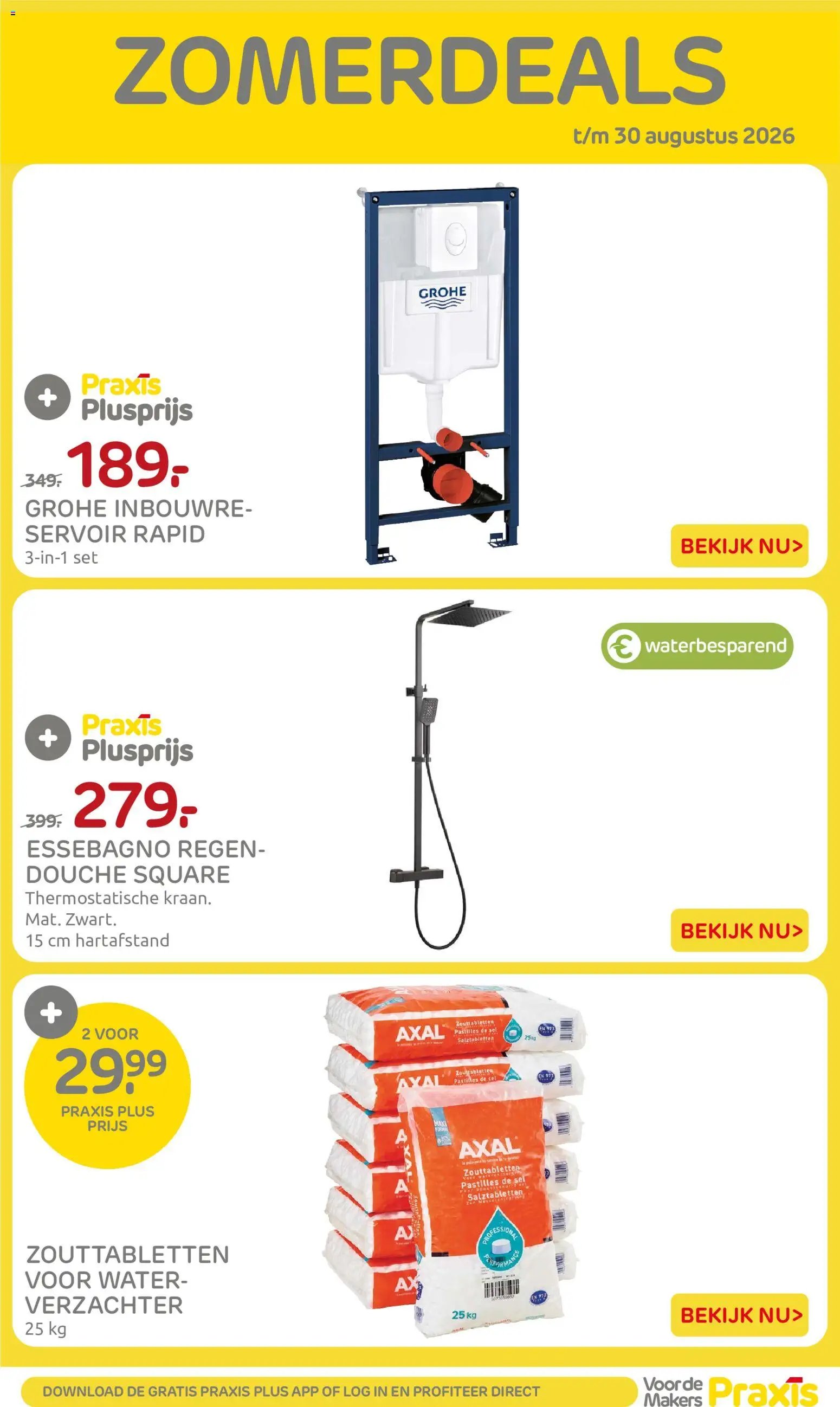 Praxis folder - Weekend actie