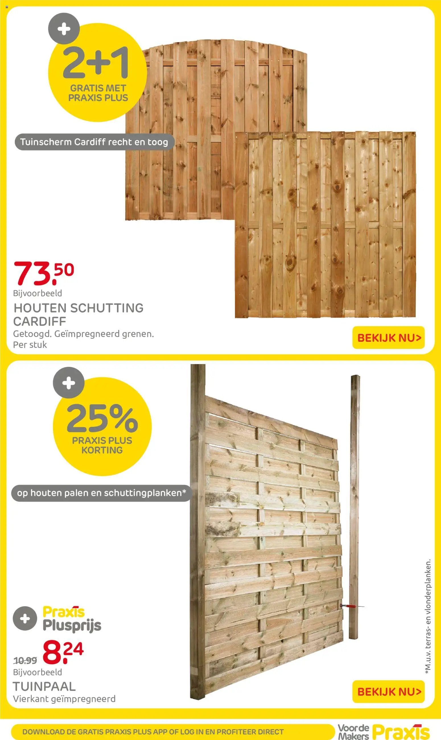 Praxis folder - Weekend actie