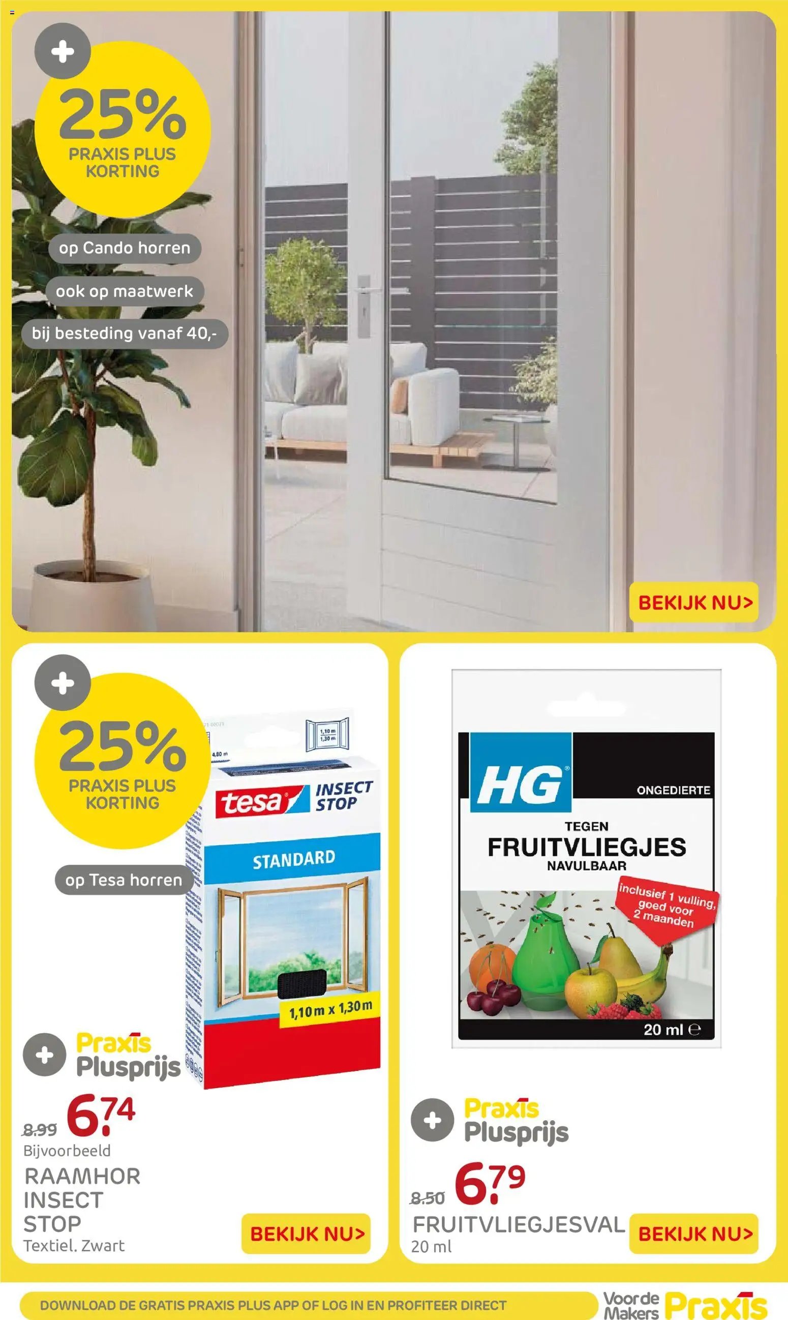 Praxis folder - Weekend actie