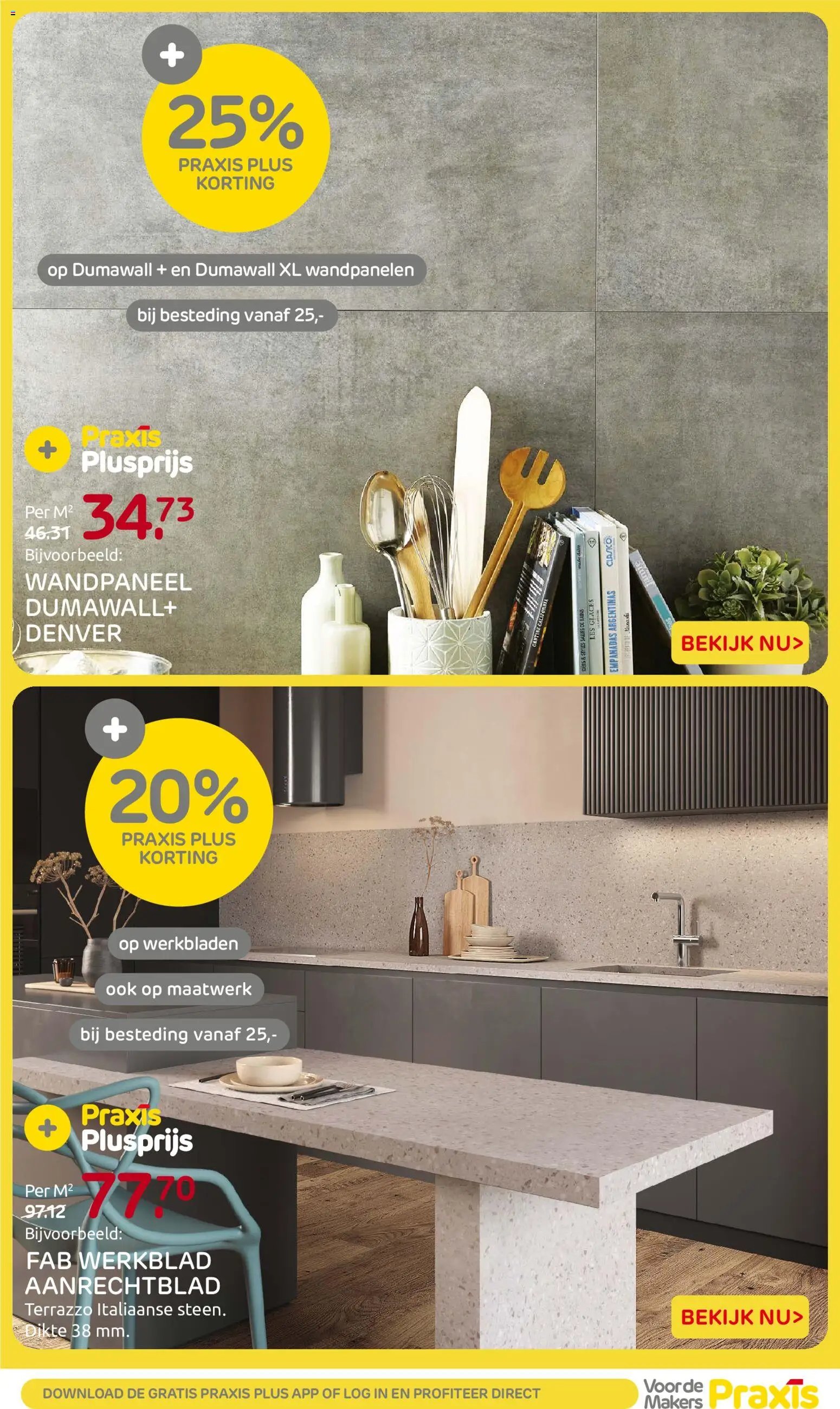 Praxis folder - Weekend actie