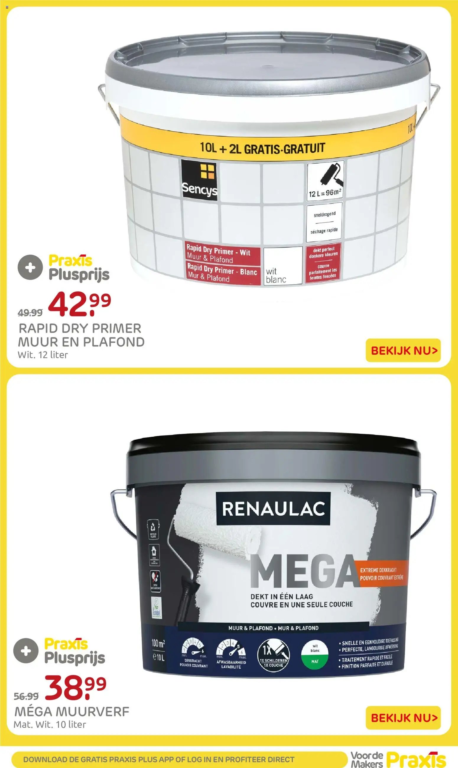 Praxis folder - Weekend actie