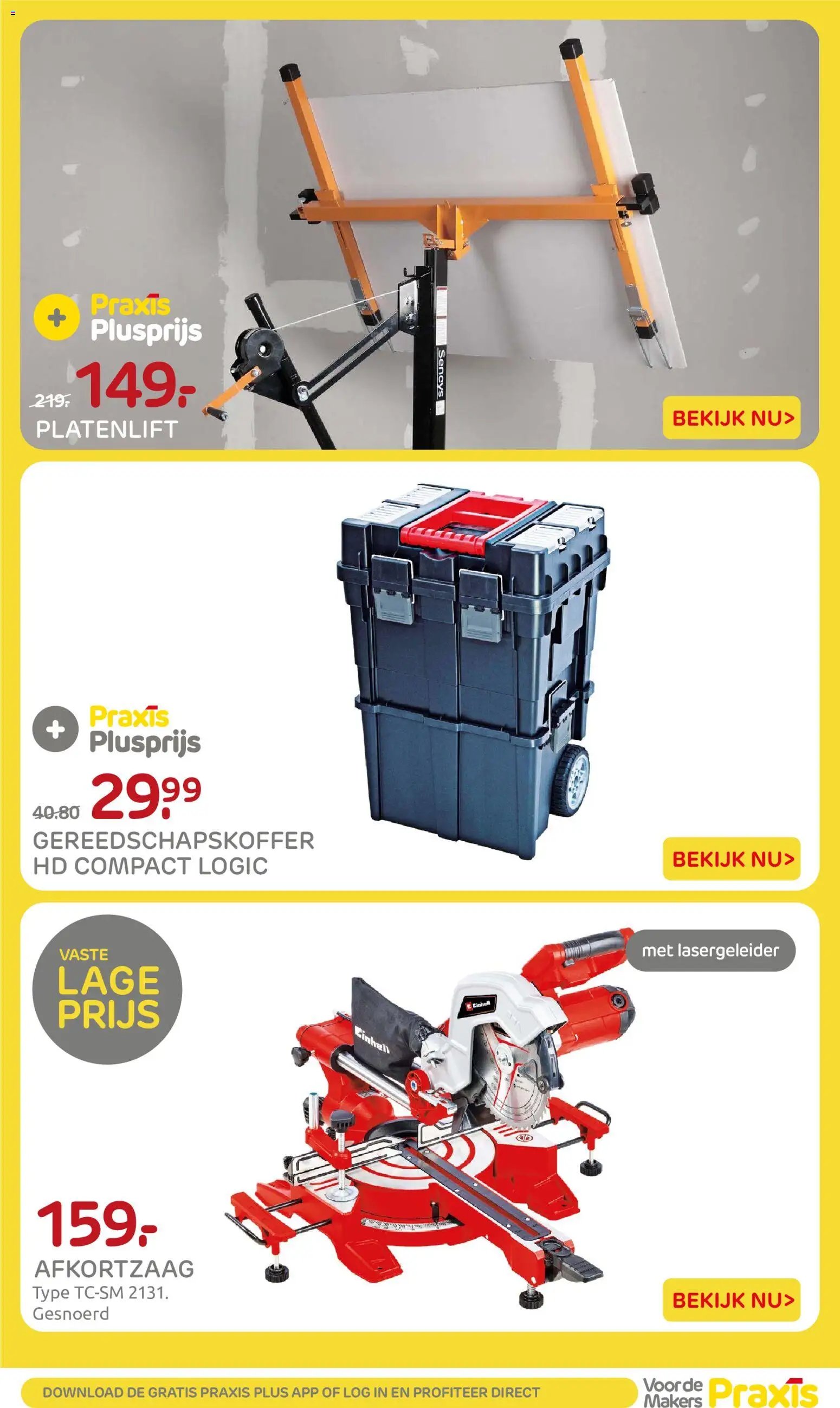 Praxis folder - Weekend actie