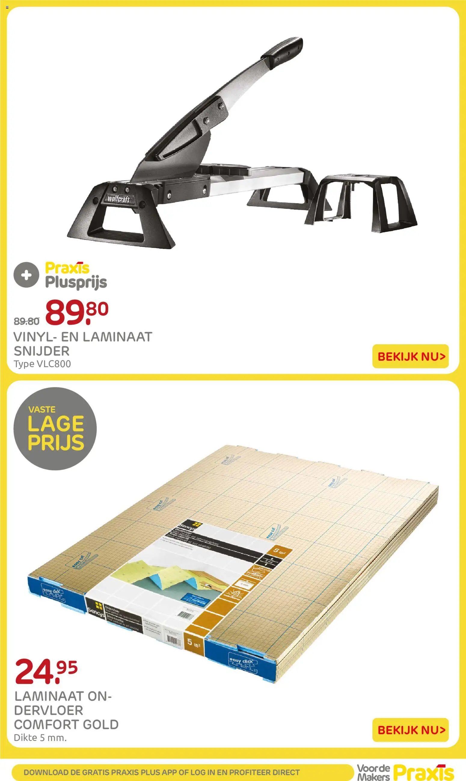 Praxis folder - Weekend actie