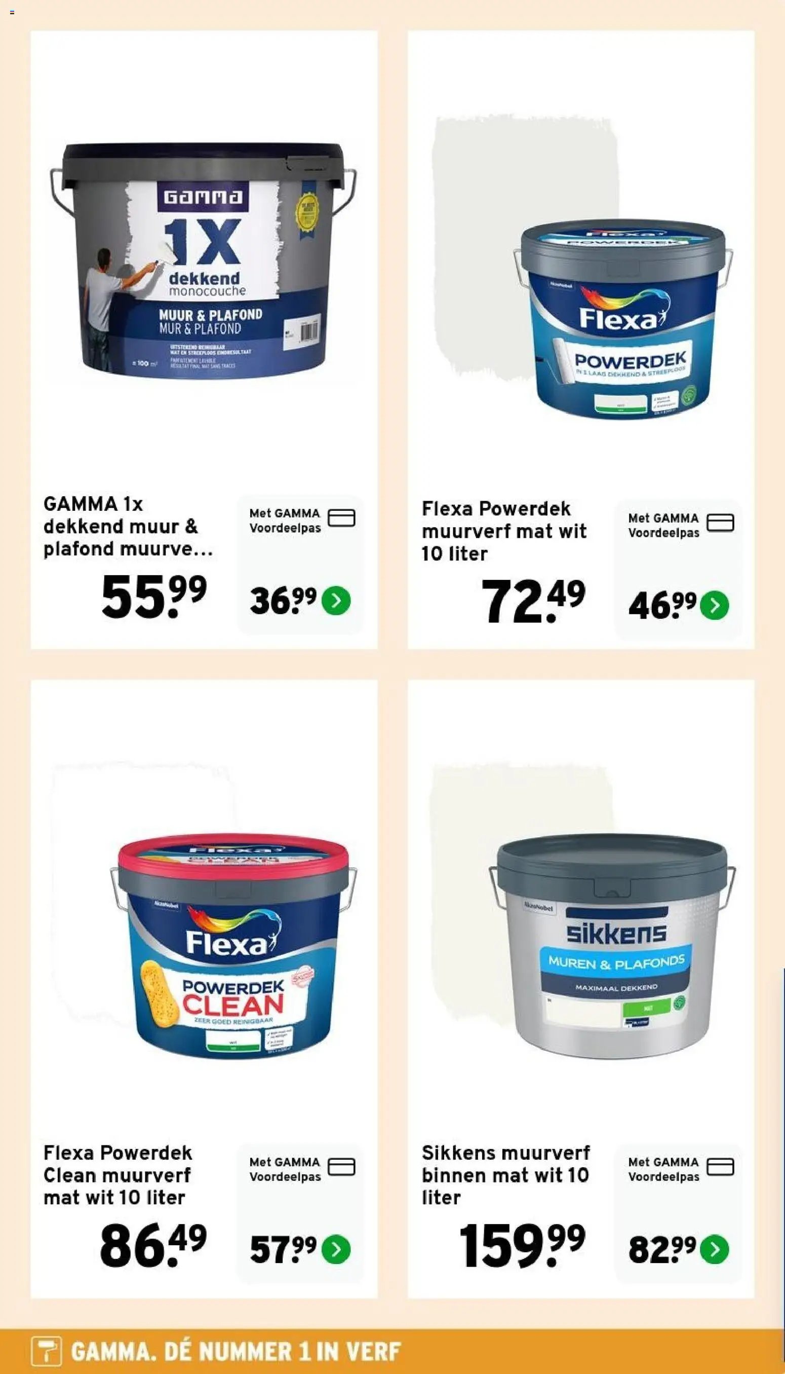 GAMMA folder 30% korting