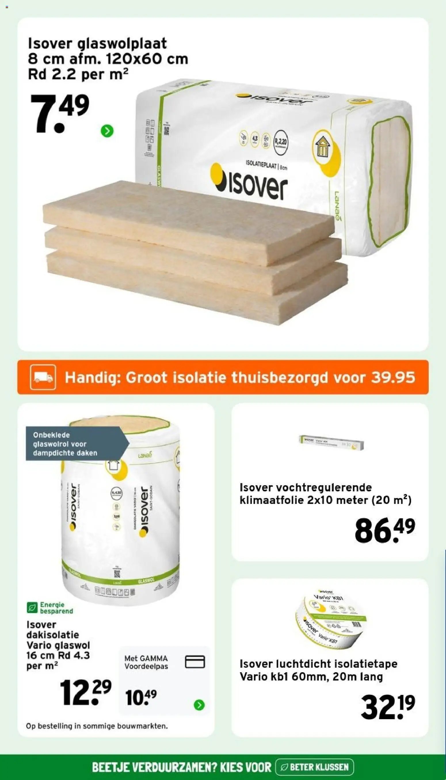 GAMMA folder 30% korting