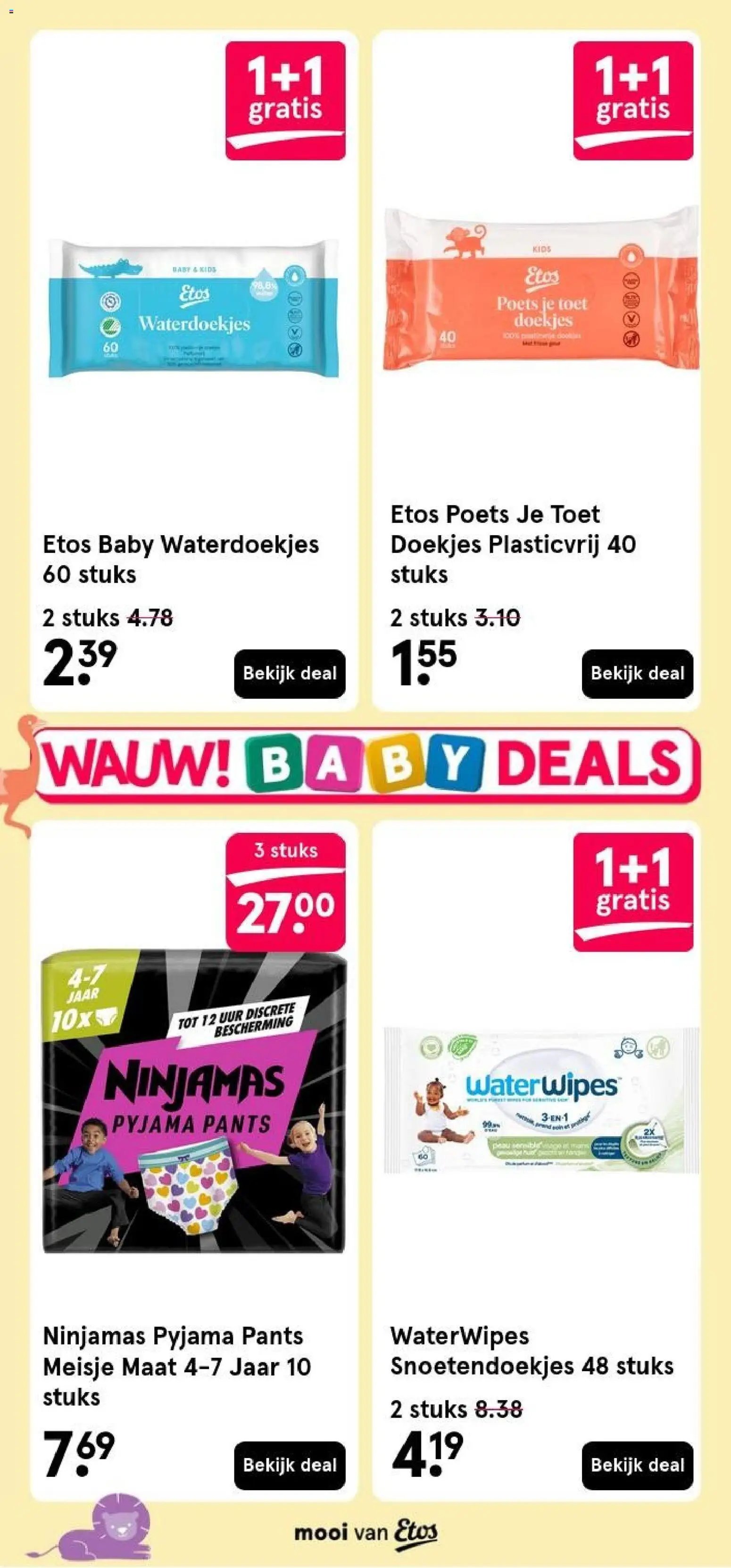 Etos folder - Baby en mama