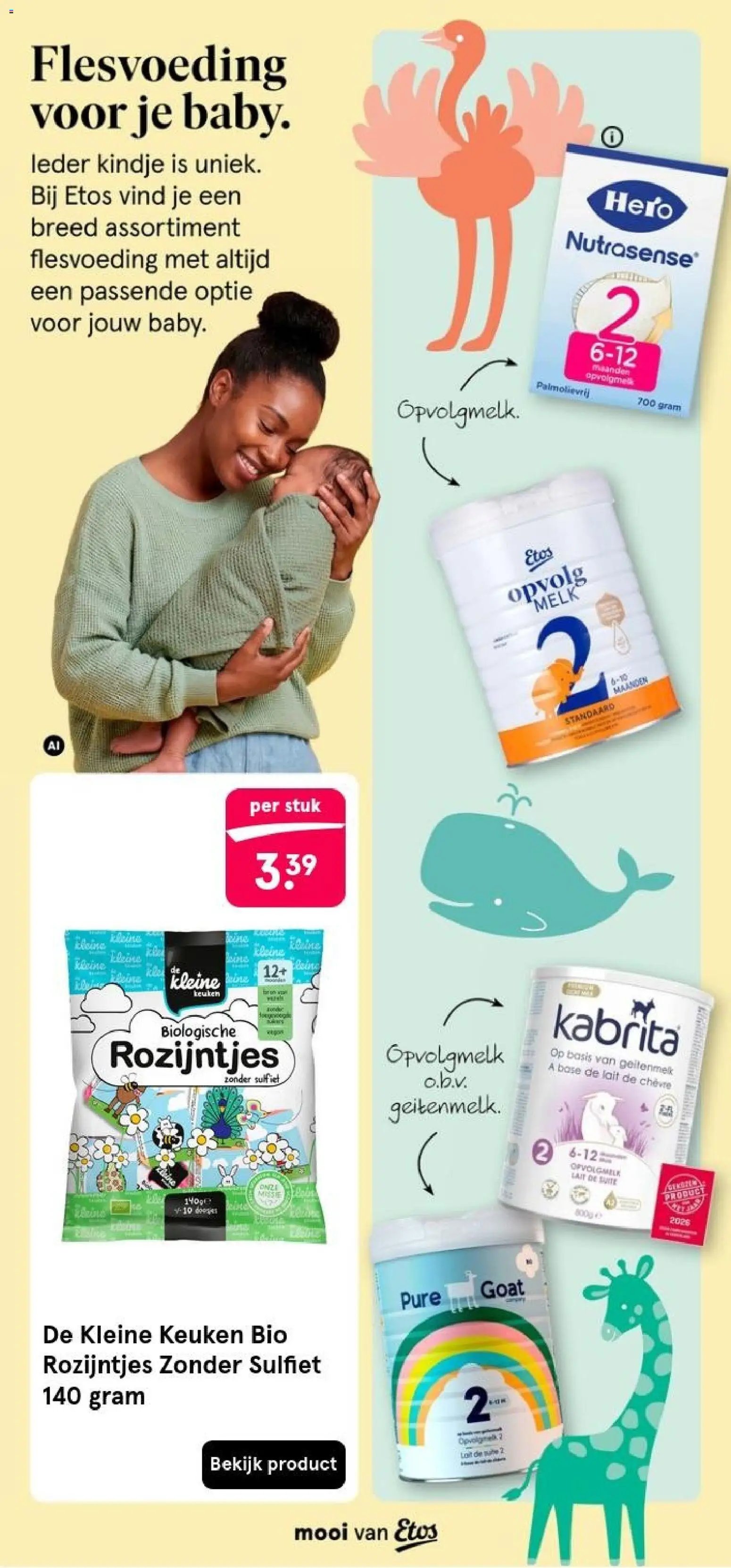 Etos folder - Baby en mama