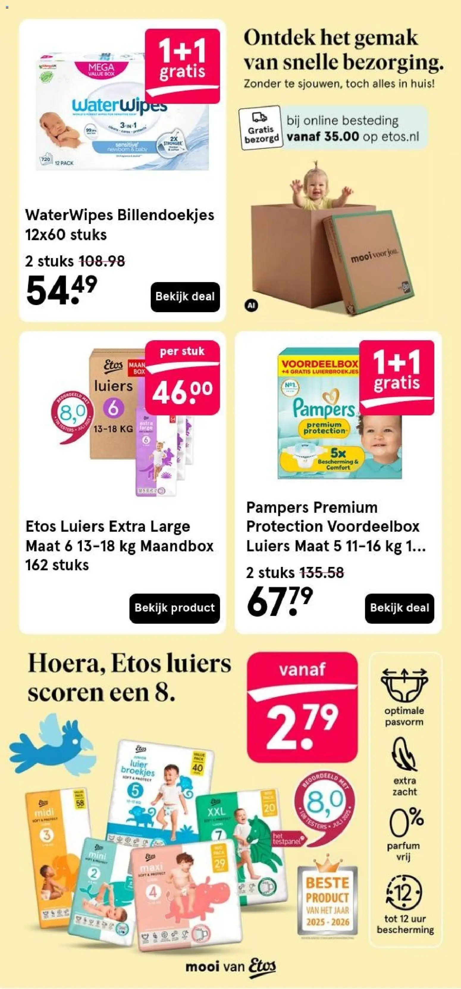 Etos folder - Baby en mama