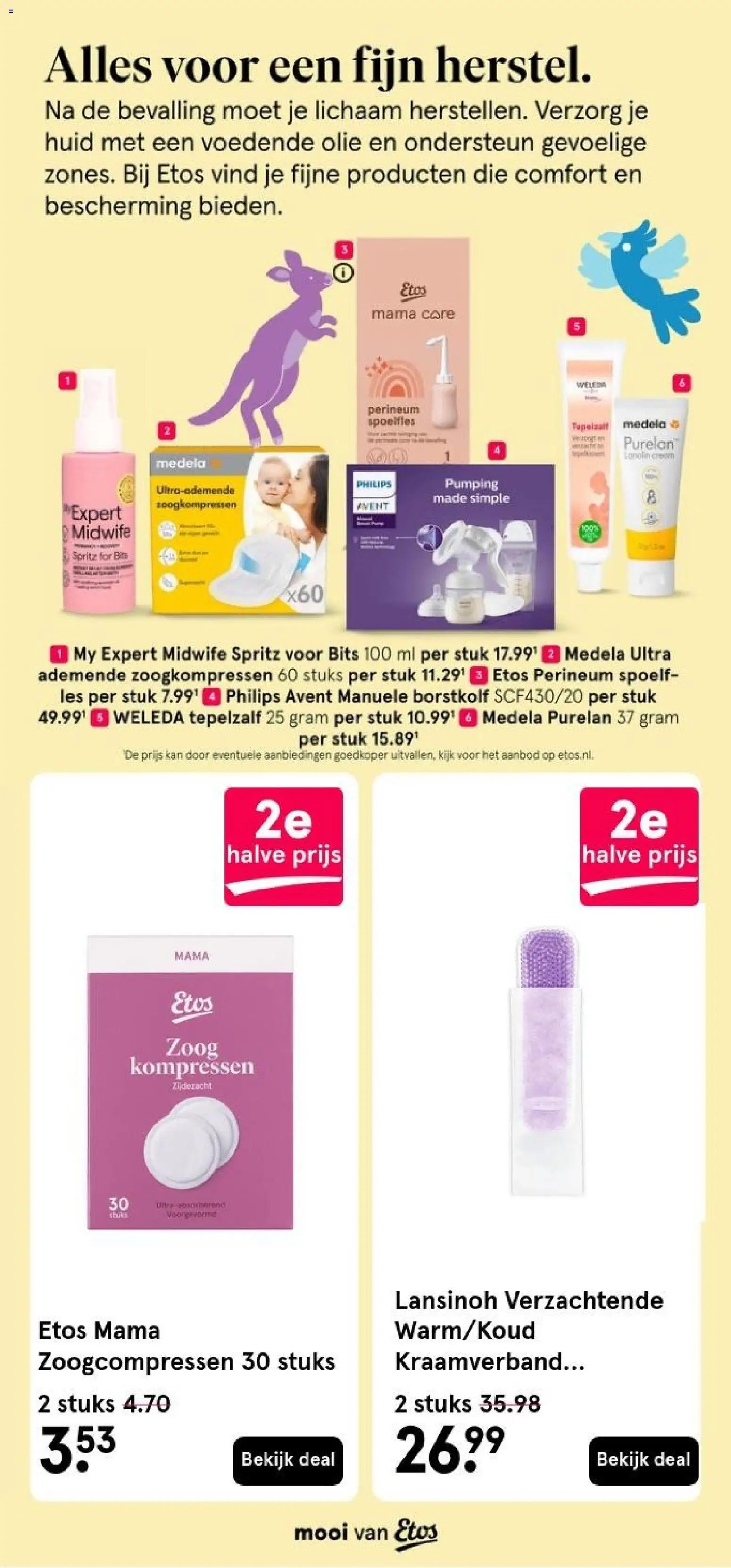 Etos folder - Baby en mama