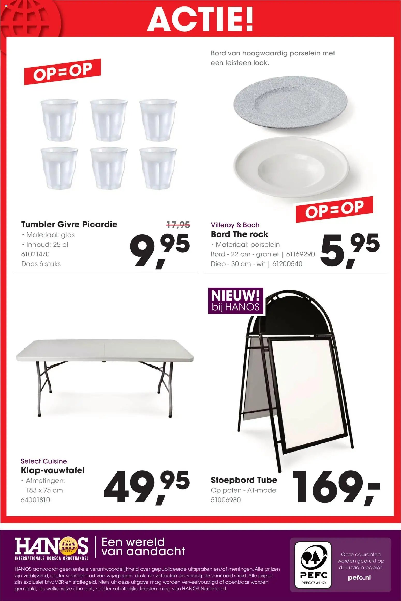 Hanos folder - Non food