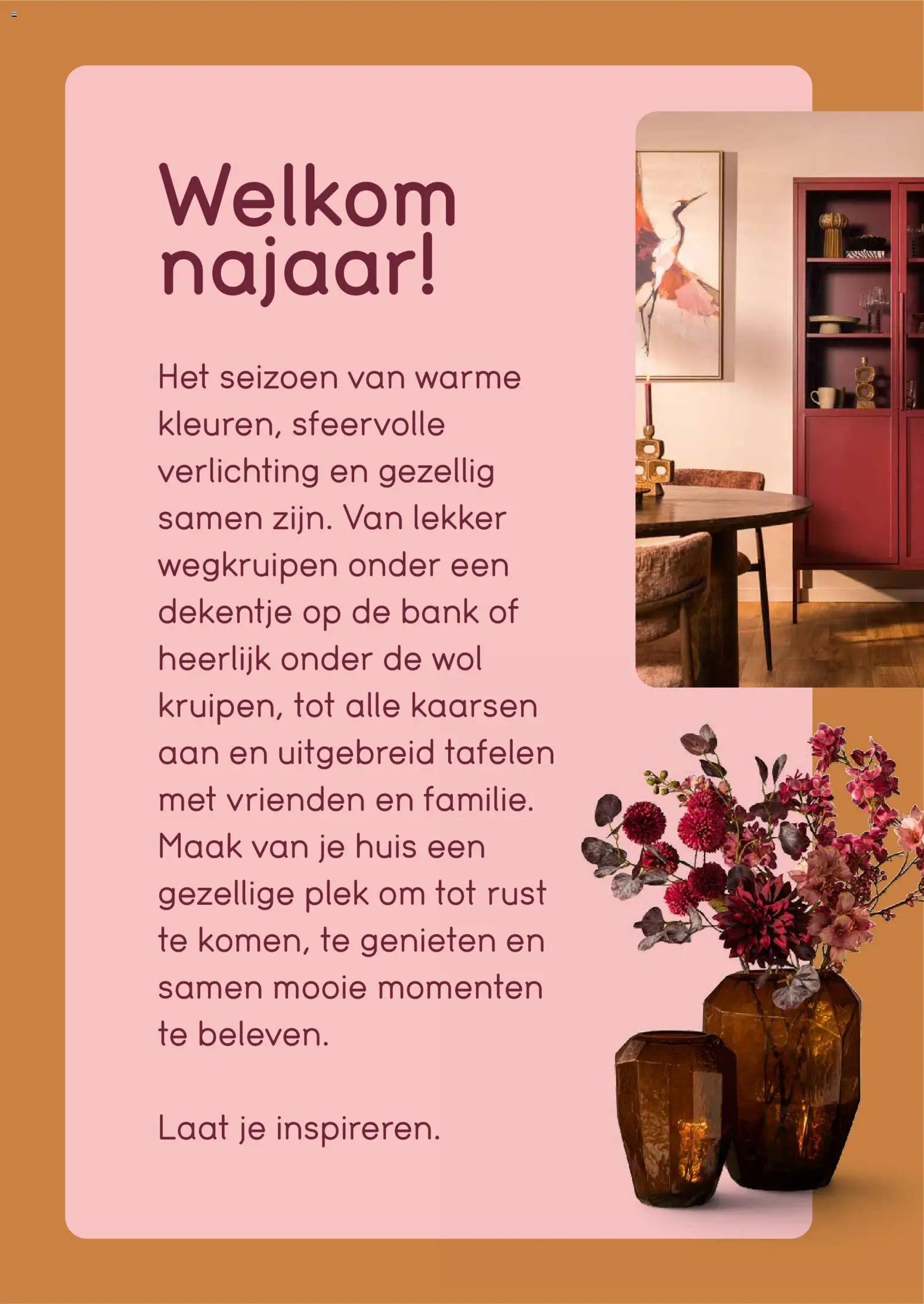 Leen Bakker folder - najaarmagazine