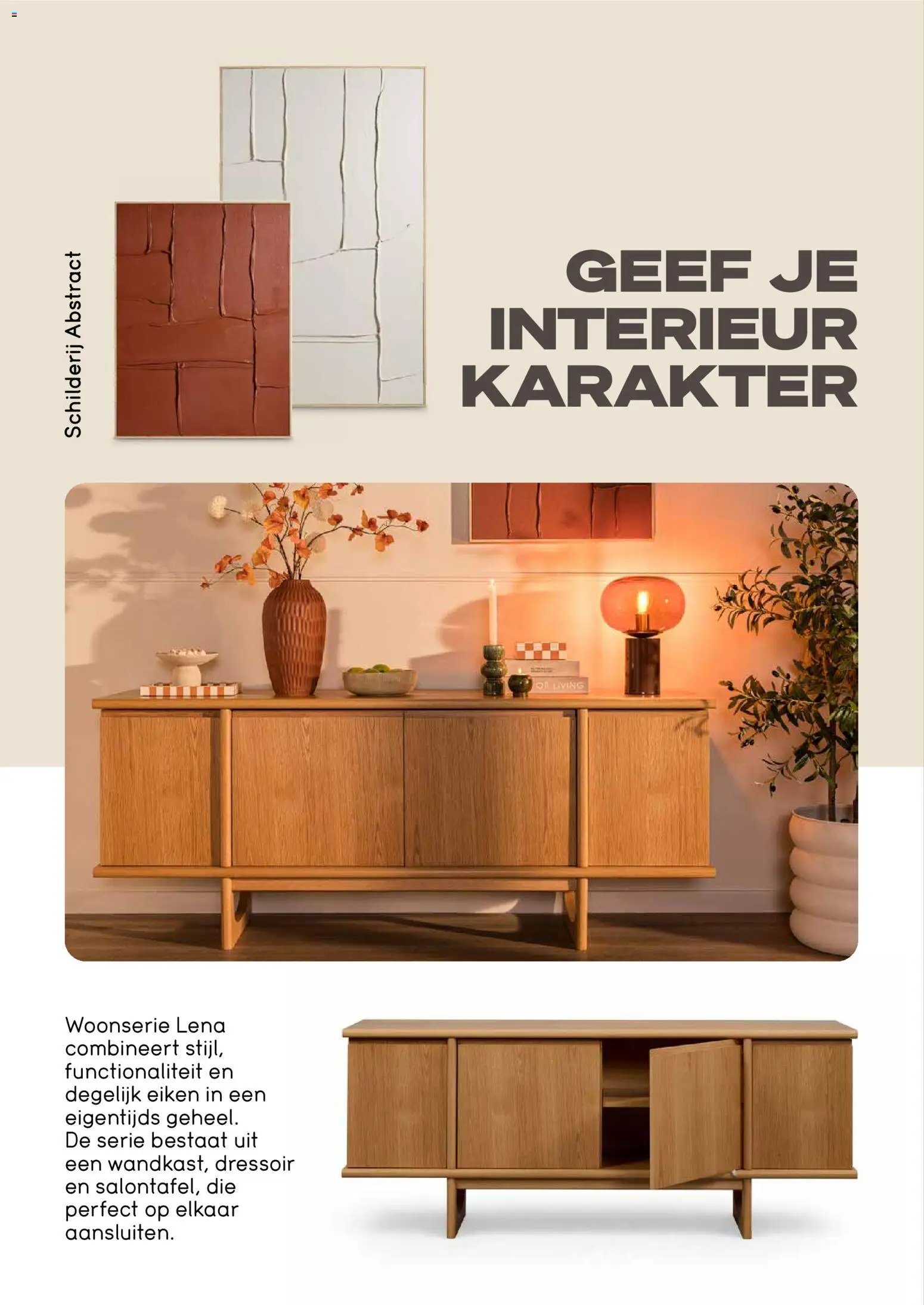 Leen Bakker folder - najaarmagazine
