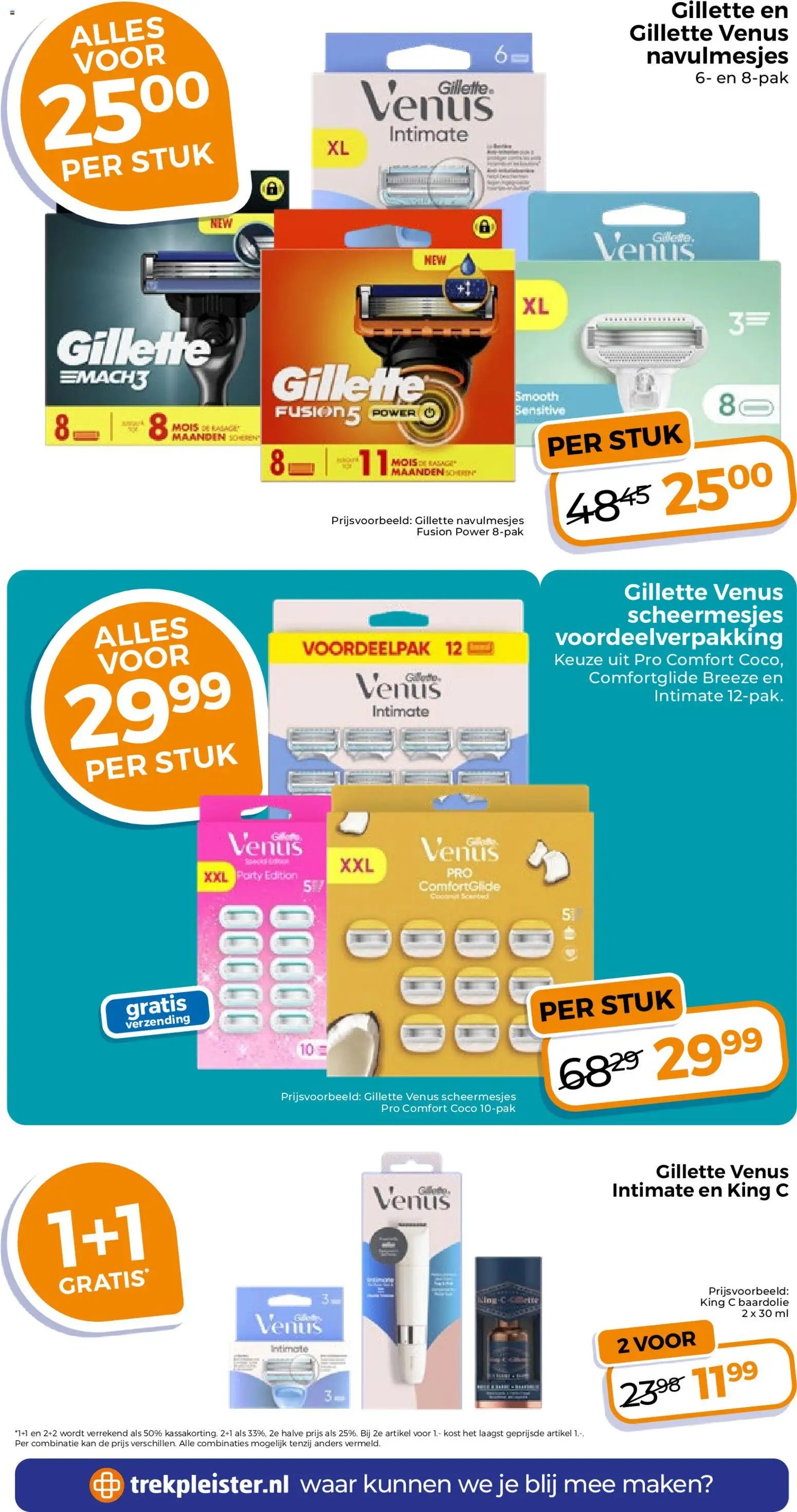 Trekpleister folder Voor de echte koopjesjagers
