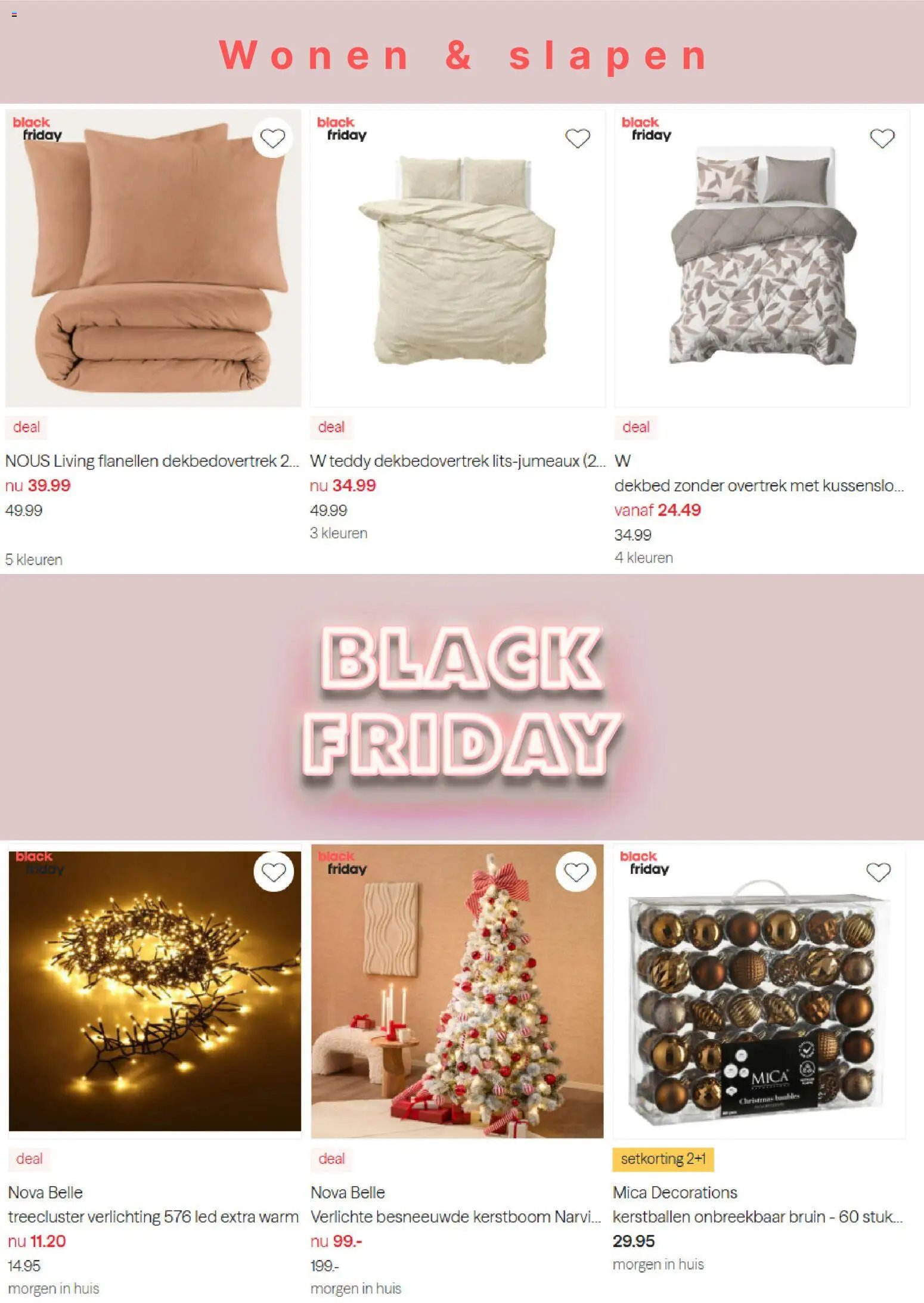 Wehkamp - Black Friday