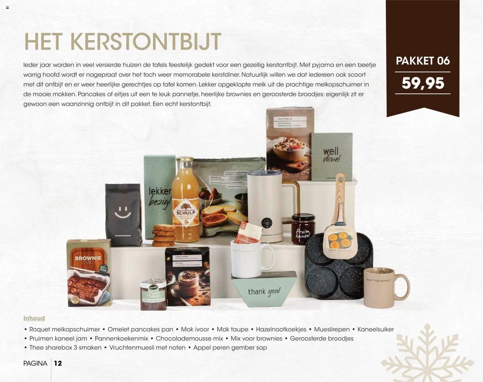 Hanos folder - Kerstbrochure 2026