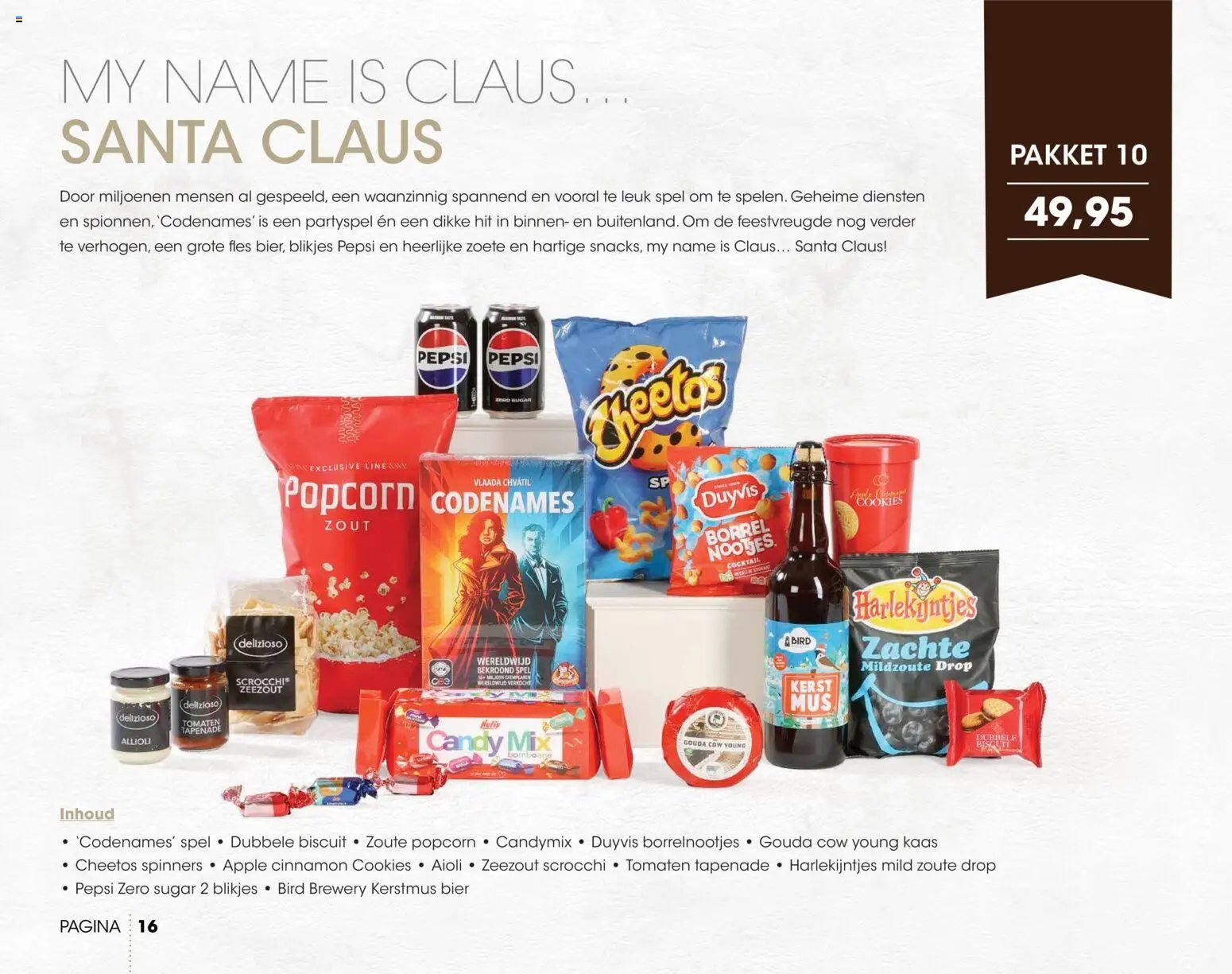 Hanos folder - Kerstbrochure 2026